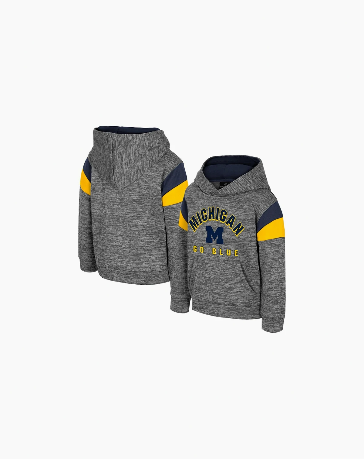 Toddler Gray Michigan Wolverines Wizard City Hoodie