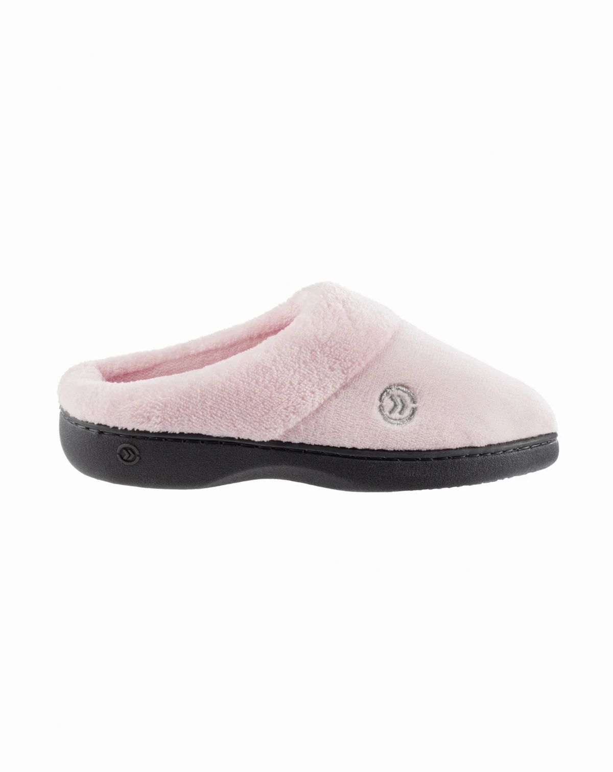 Women's Micro Terry Sport Hoodback Slippers