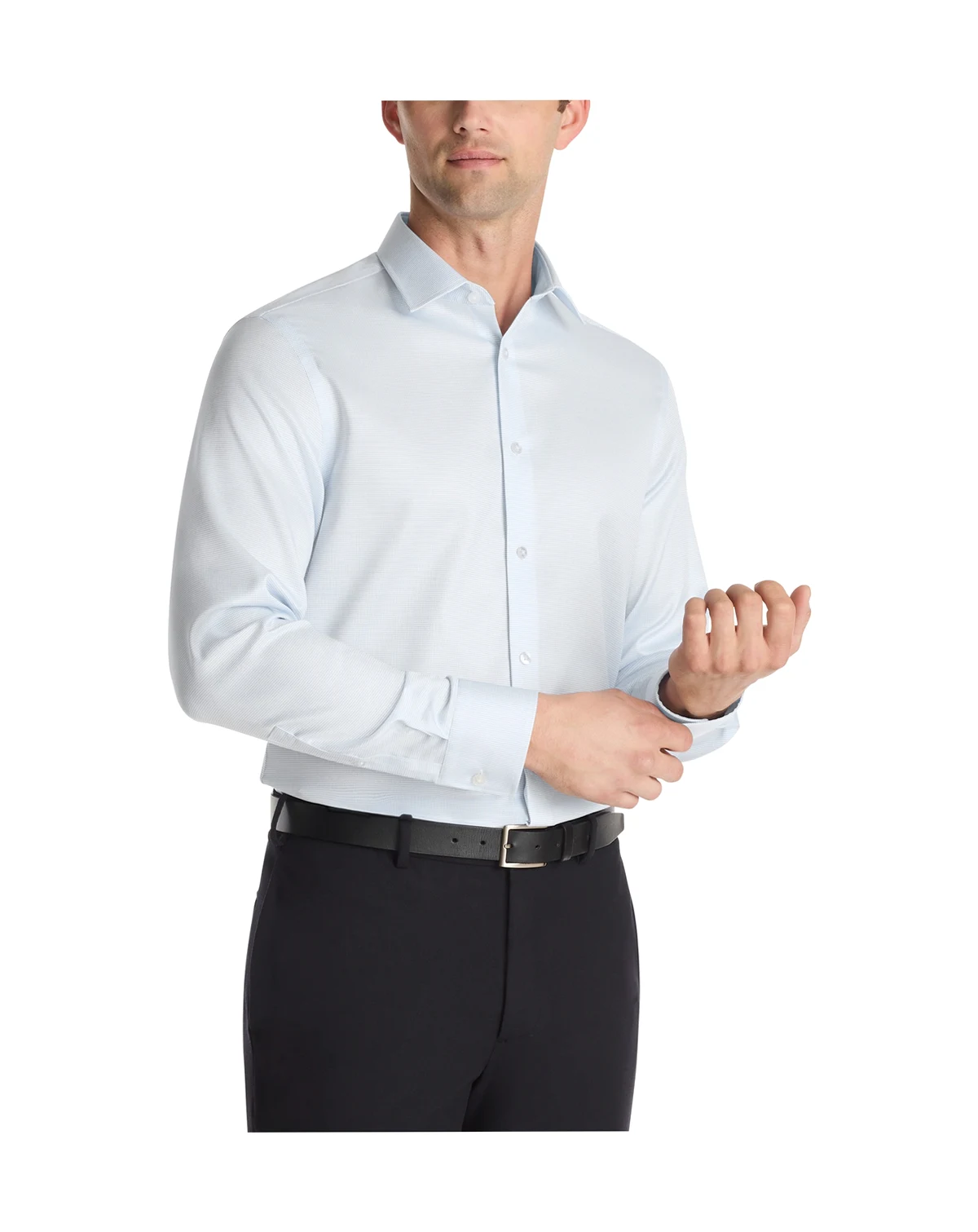 Men's Wrinkle Free Slim Fit Dress Shirt