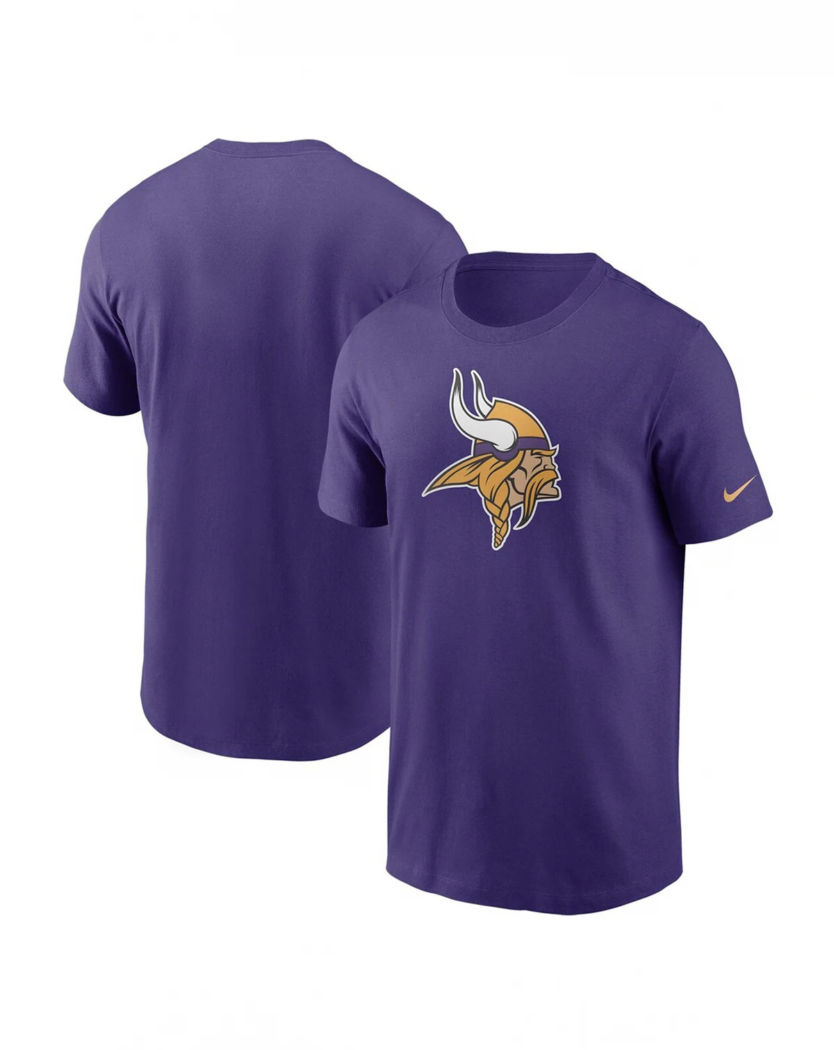 Men's Purple Minnesota Vikings Primary Logo T-shirt