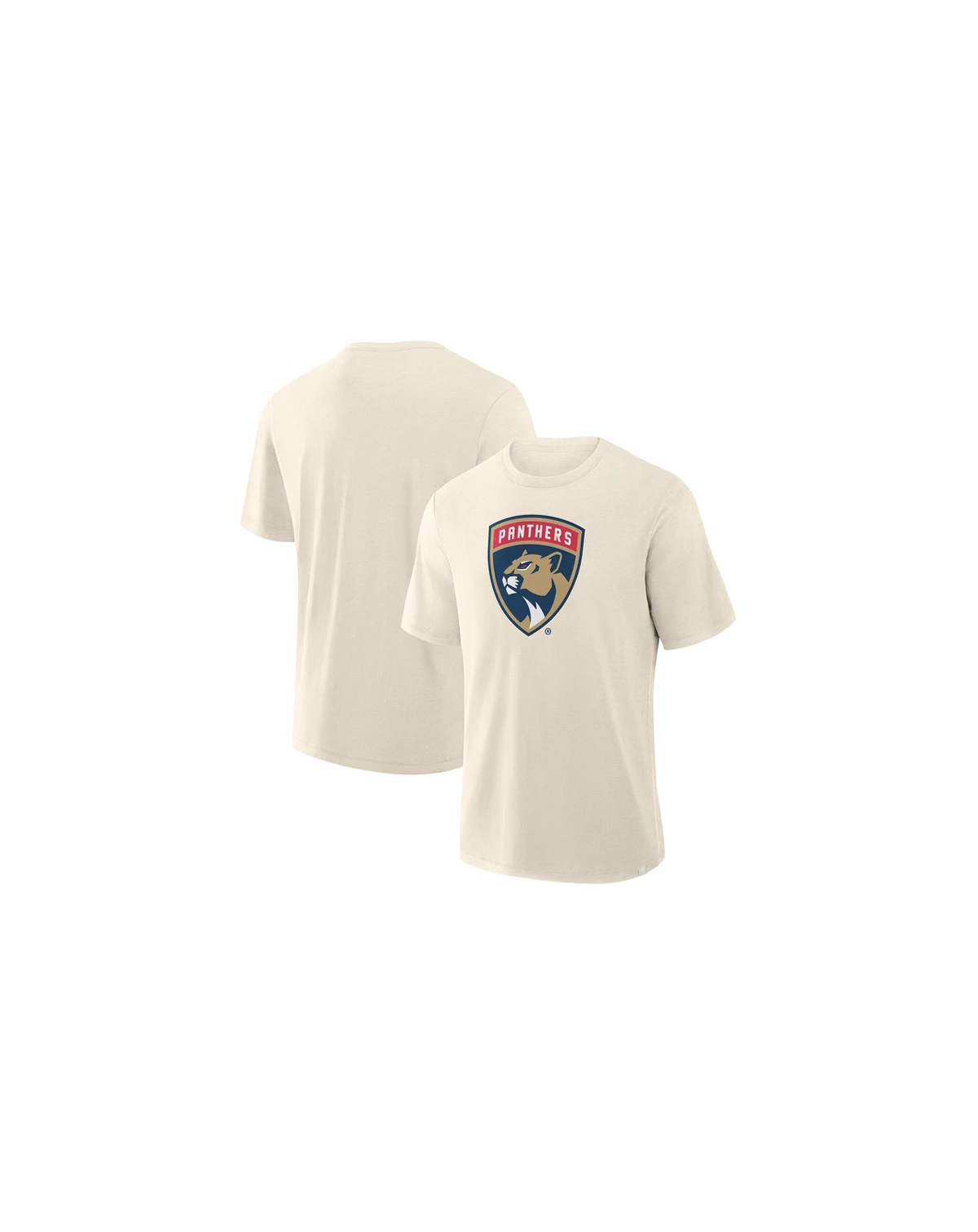 Men's Cream Florida Panthers Stadium Slub T-Shirt