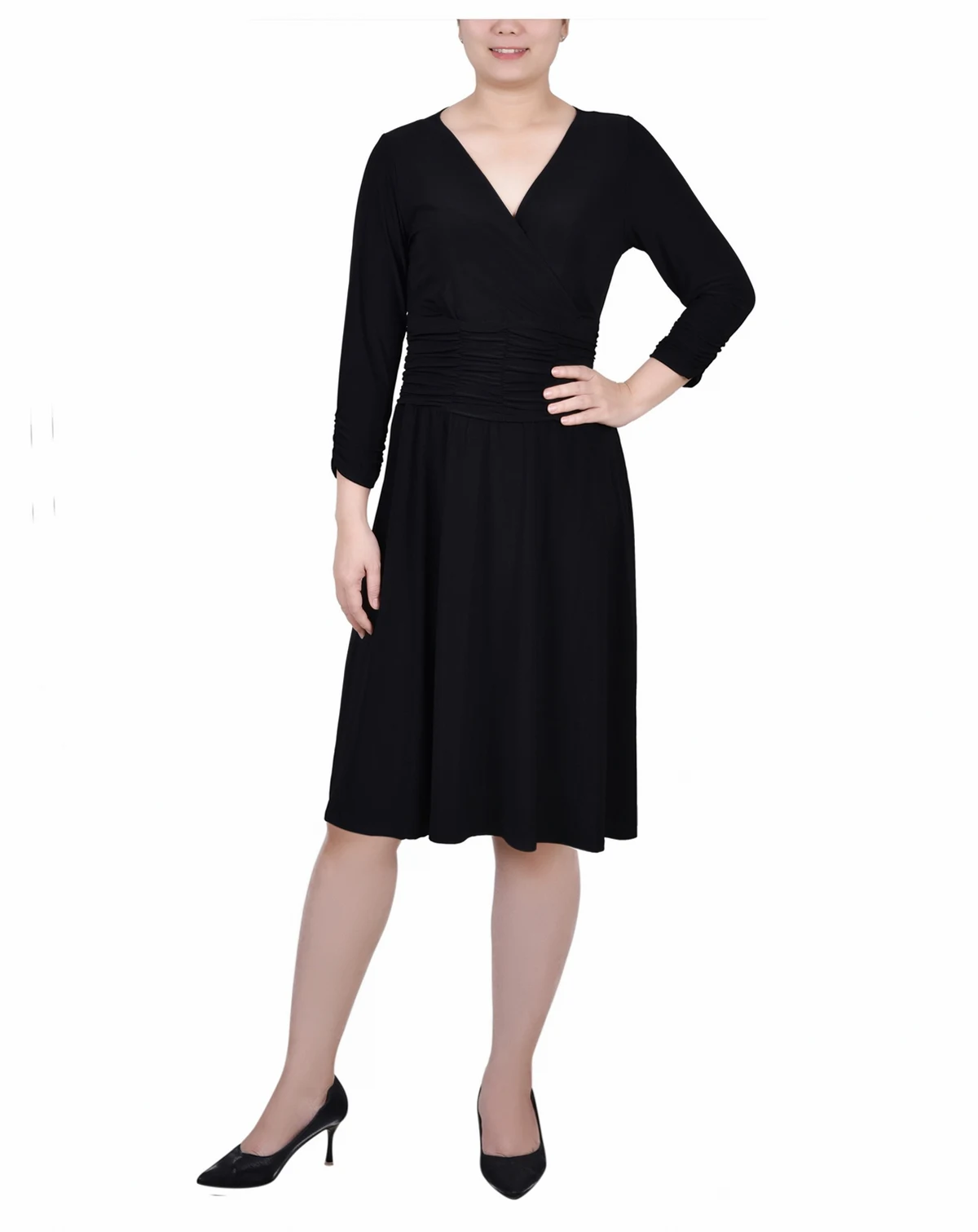 Women's Ruched A-line Dress