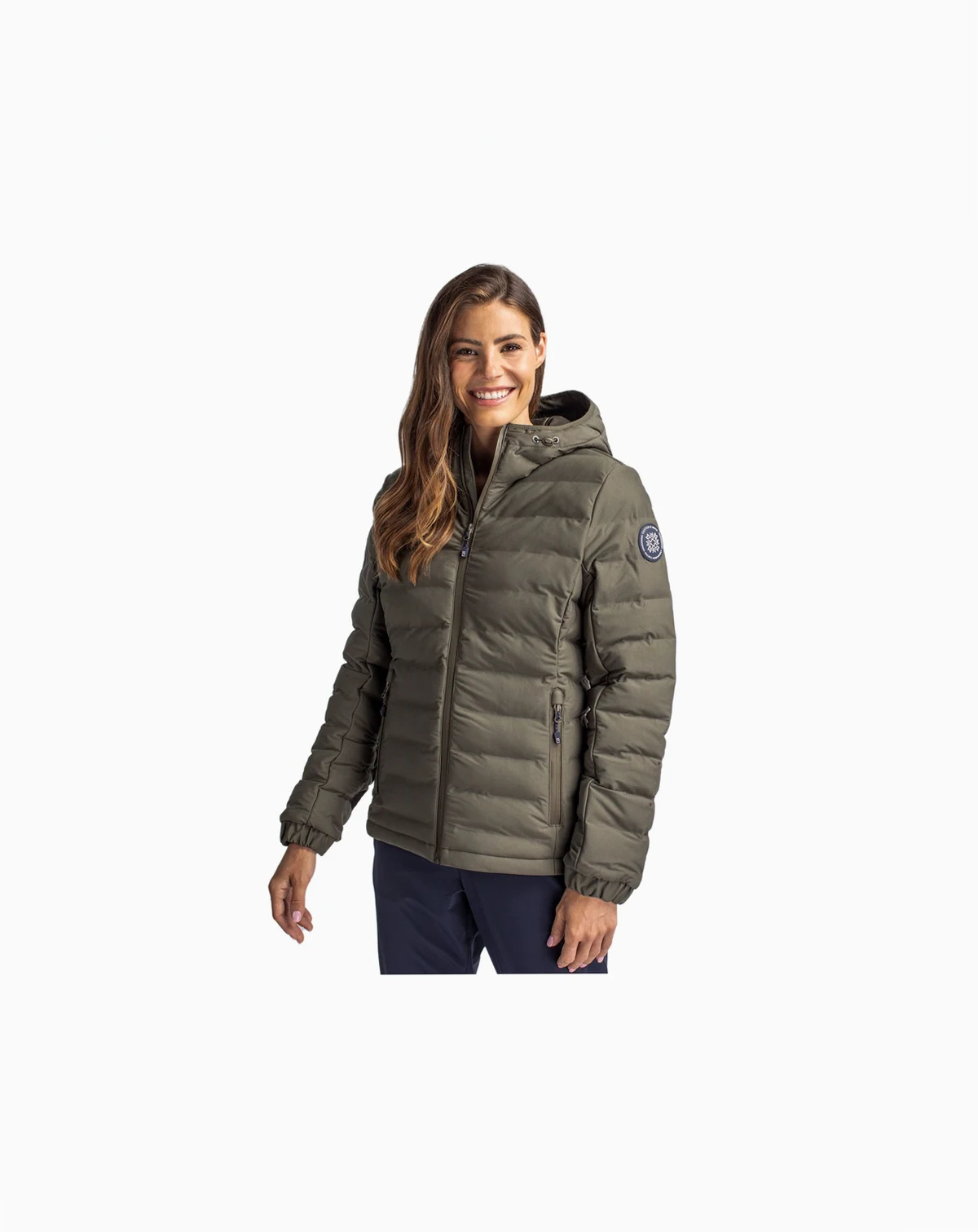 Mission Ridge Repreve Eco Insulated Womens Puffer Jacket