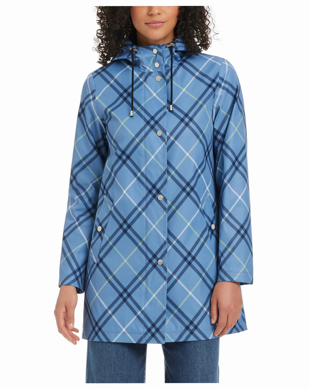 Women's Hooded Aline Water-Resistant Coat