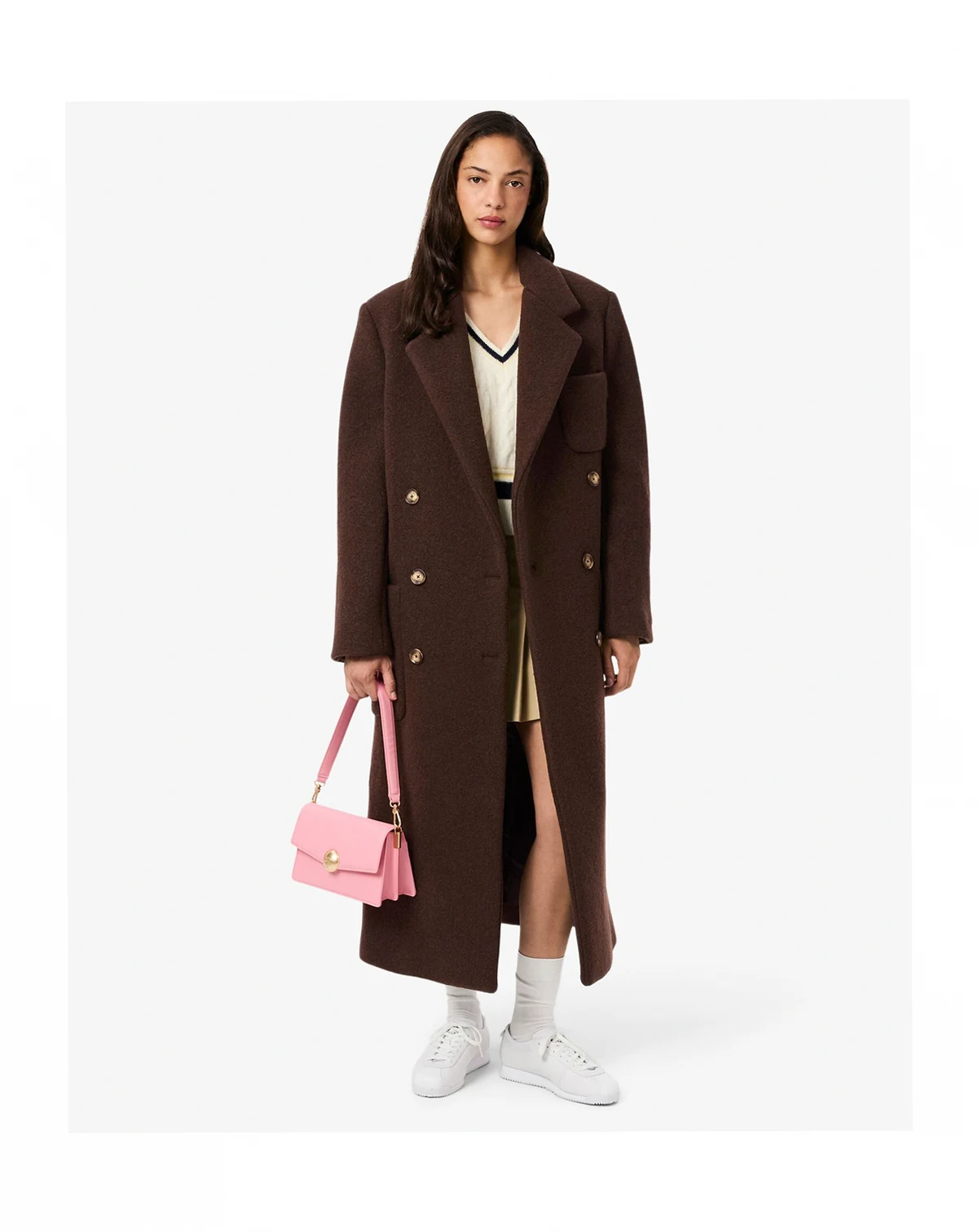 Women's Relaxed Fit Tailored Trench Coat