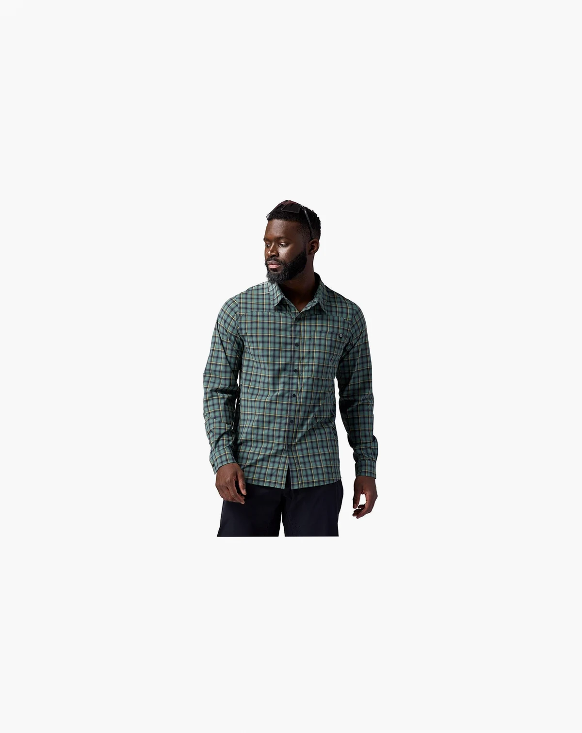 Men's Slickrock Long-Sleeve Button-Up Jersey Mountain Bike Jerseys Long Sleeve