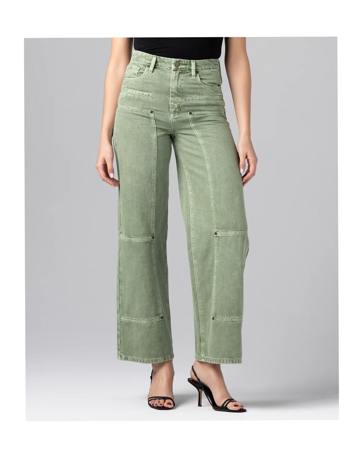 Women's Mid-Rise Utility Jeans