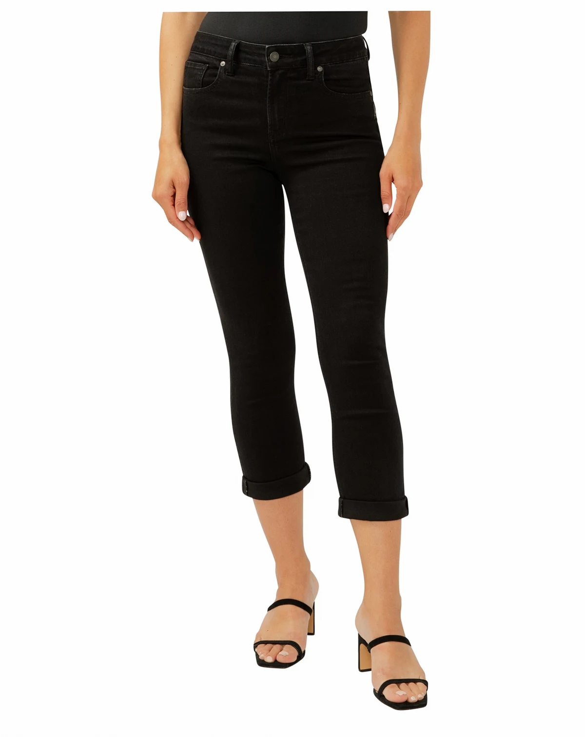 Women's Avery High-Rise Curvy Fit Capri Jeans