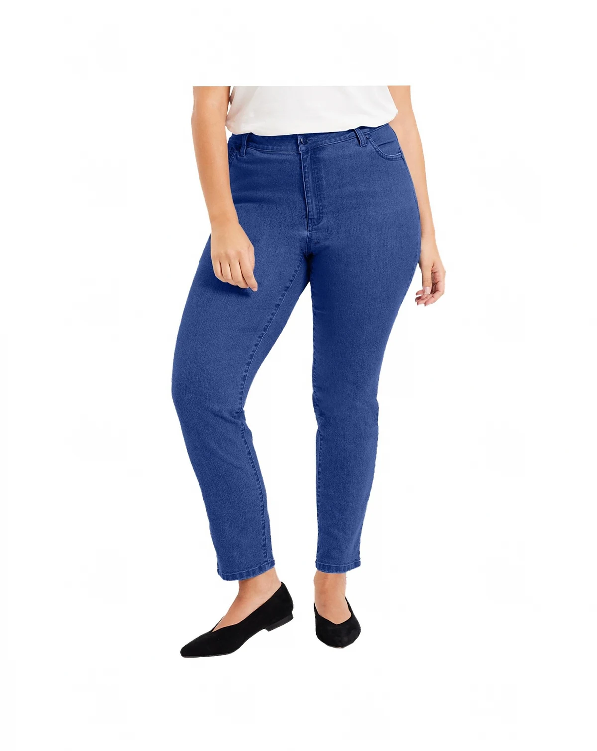 Women's Curvie Fit Straight-Leg Jeans
