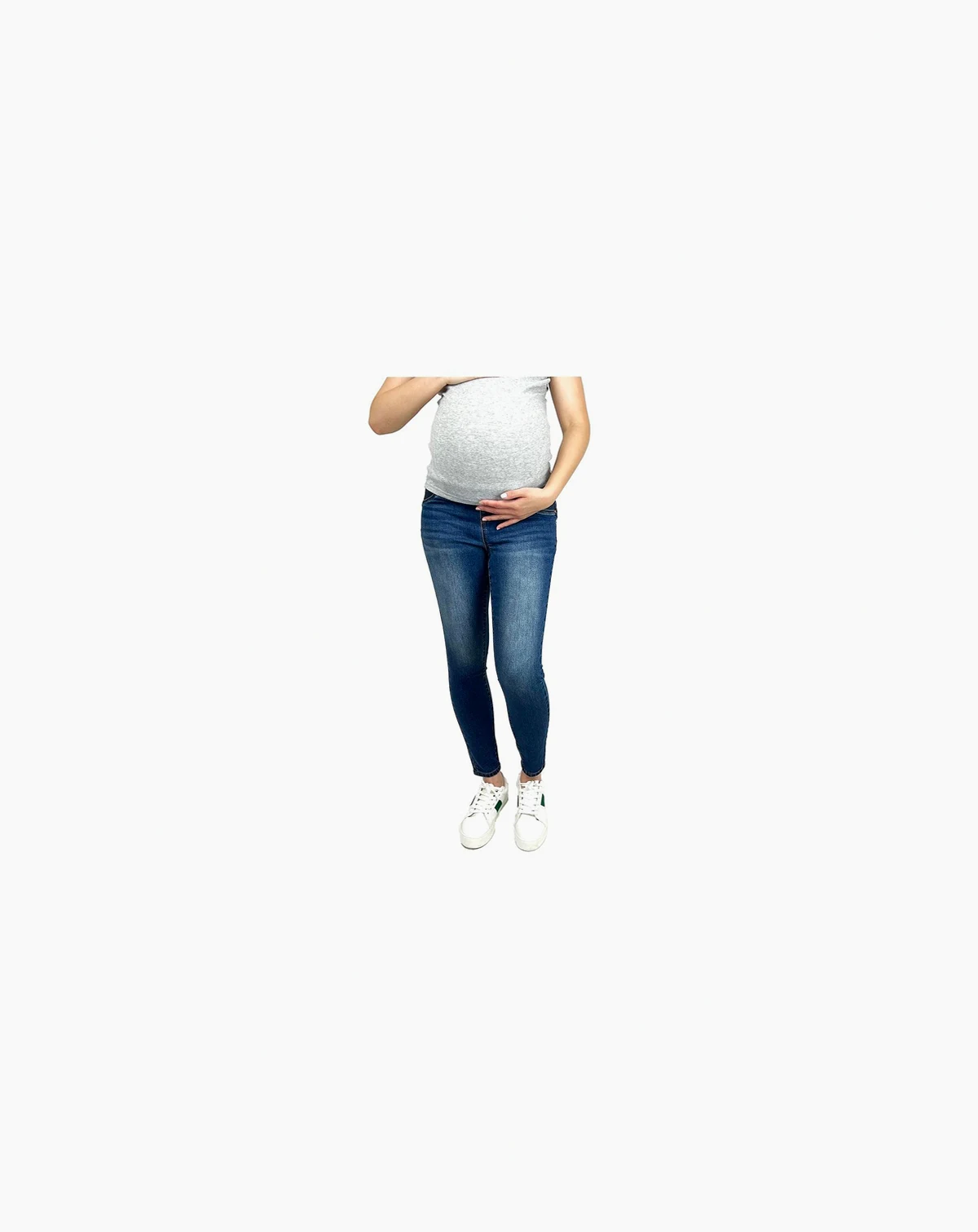 Maternity Lifter Skinny with Side Elastics Jeans