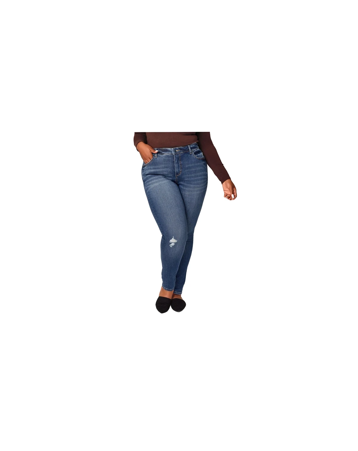 Women's Denim High Rise Skinny in 31" Inseam - Lydia