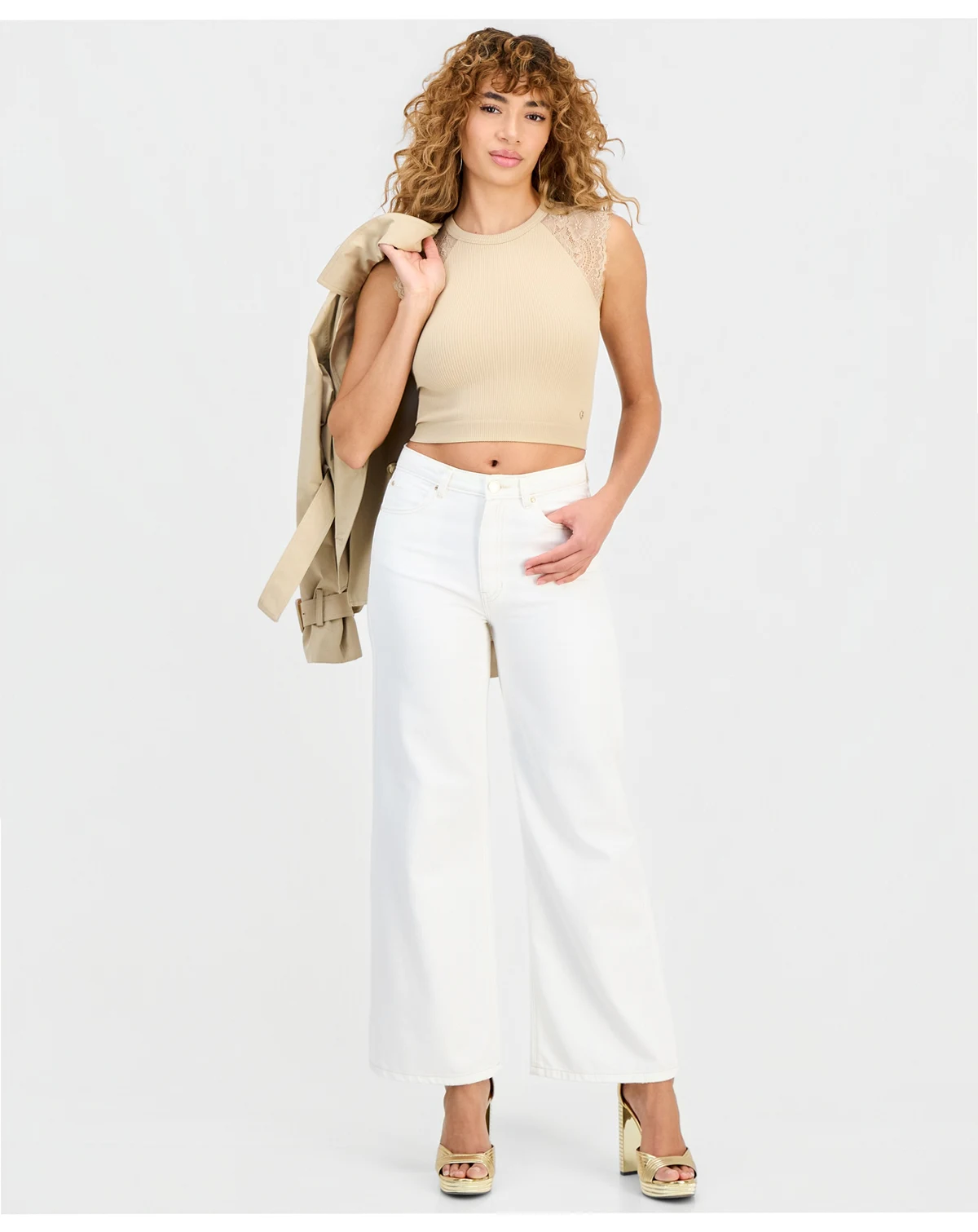 Women's Wide-Leg Ankle Jeans