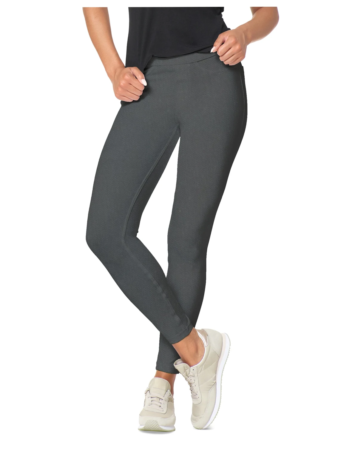 Classic Stretch Denim Leggings, Regular & Plus Sizes