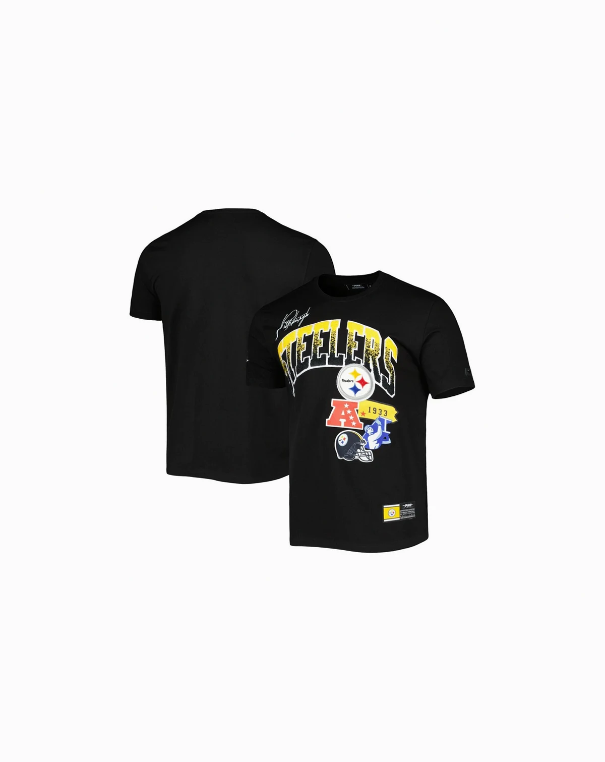 Men's Black Pittsburgh Steelers Hometown Collection T-shirt