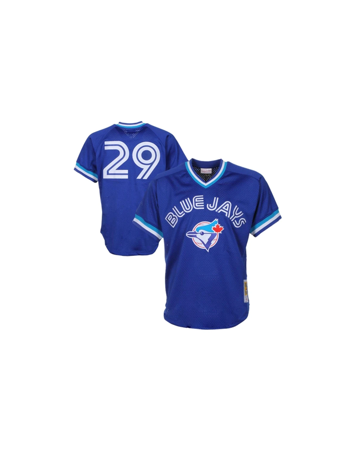 Men's Joe Carter Royal Toronto Blue Jays 1993 Authentic Cooperstown Collection Mesh Batting Practice Jersey