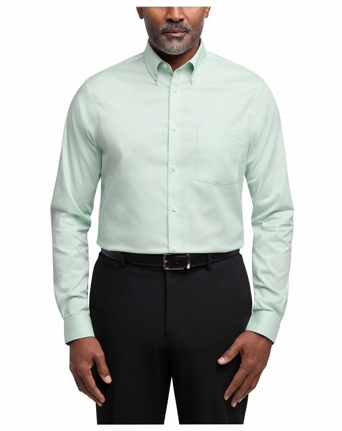 Men's Regular-Fit Long-Sleeve Dress Shirt