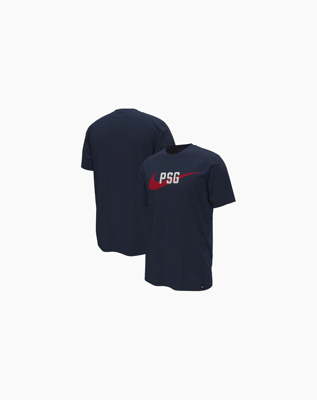 Men's Navy Paris Saint-Germain Swoosh T-shirt