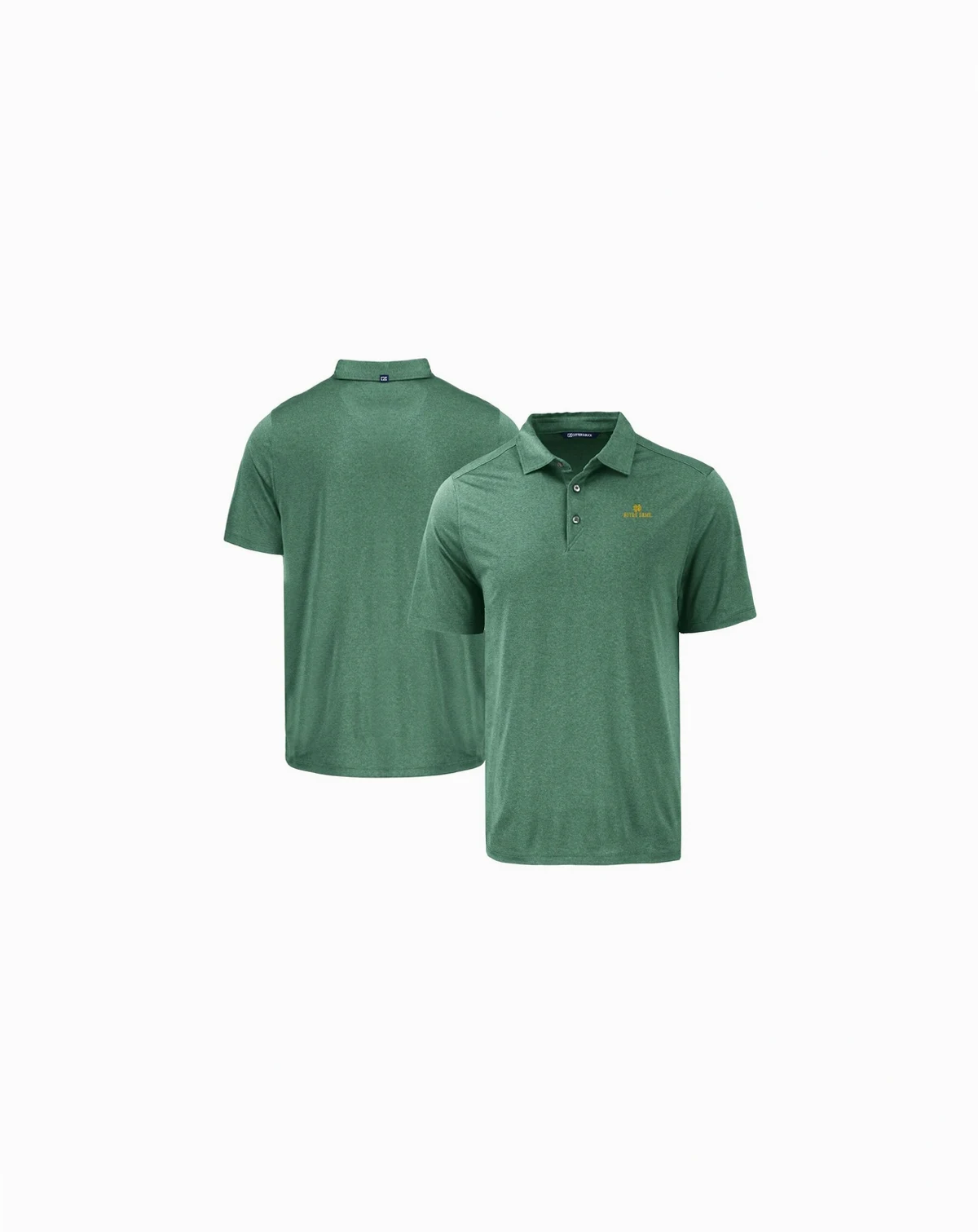 Men's Green Notre Dame Fighting Irish Coastline Epic Comfort Eco Polo