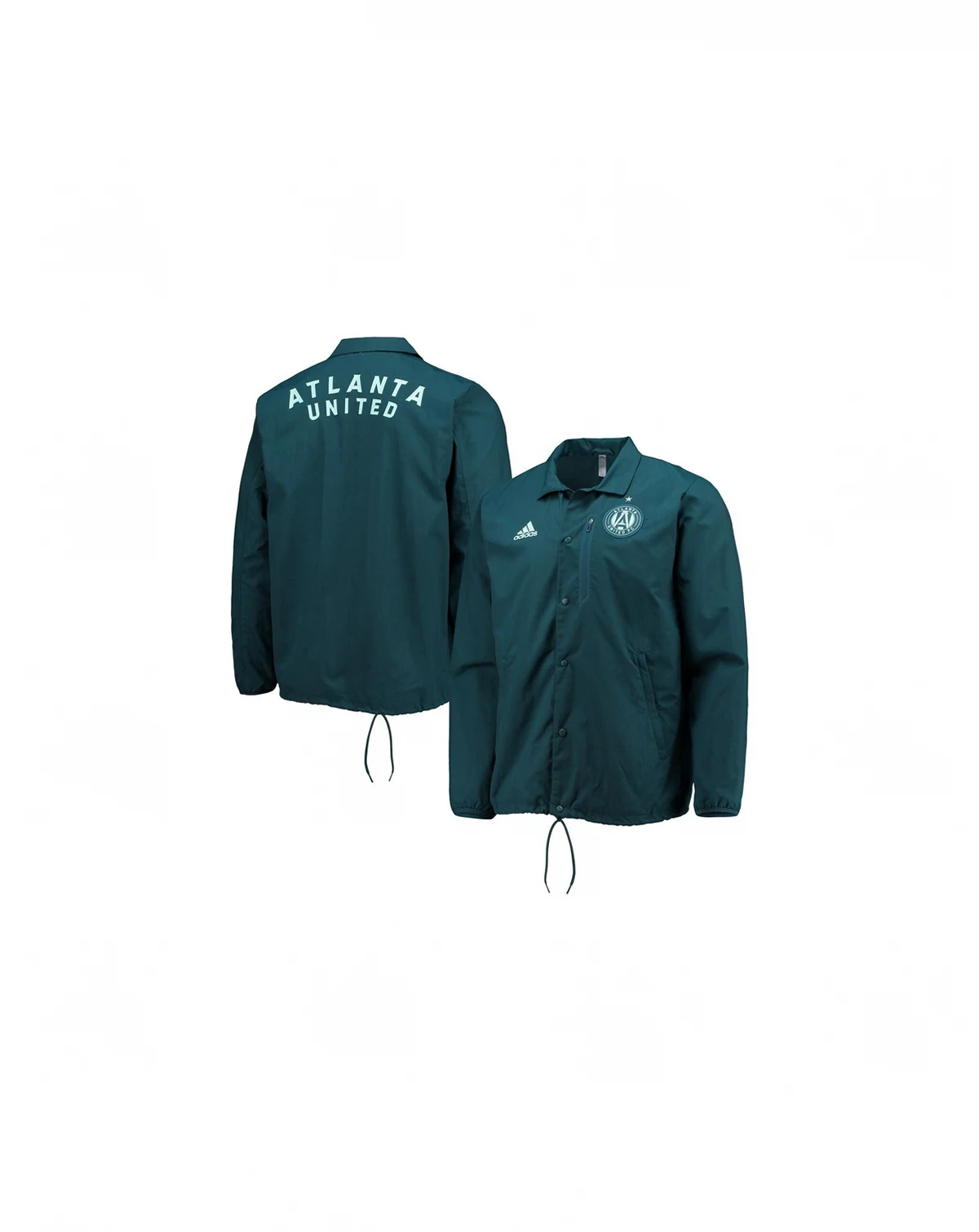 Men's Green Atlanta United FC Anthem Full-Snap Jacket