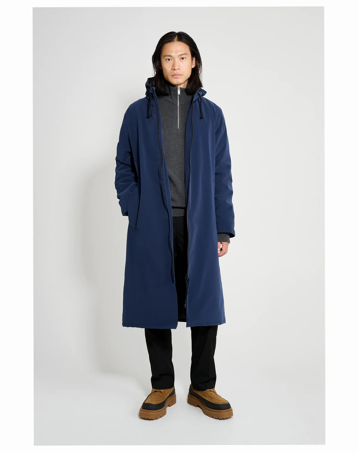 Men's Men-Stockholm Long Matte Winter Coat