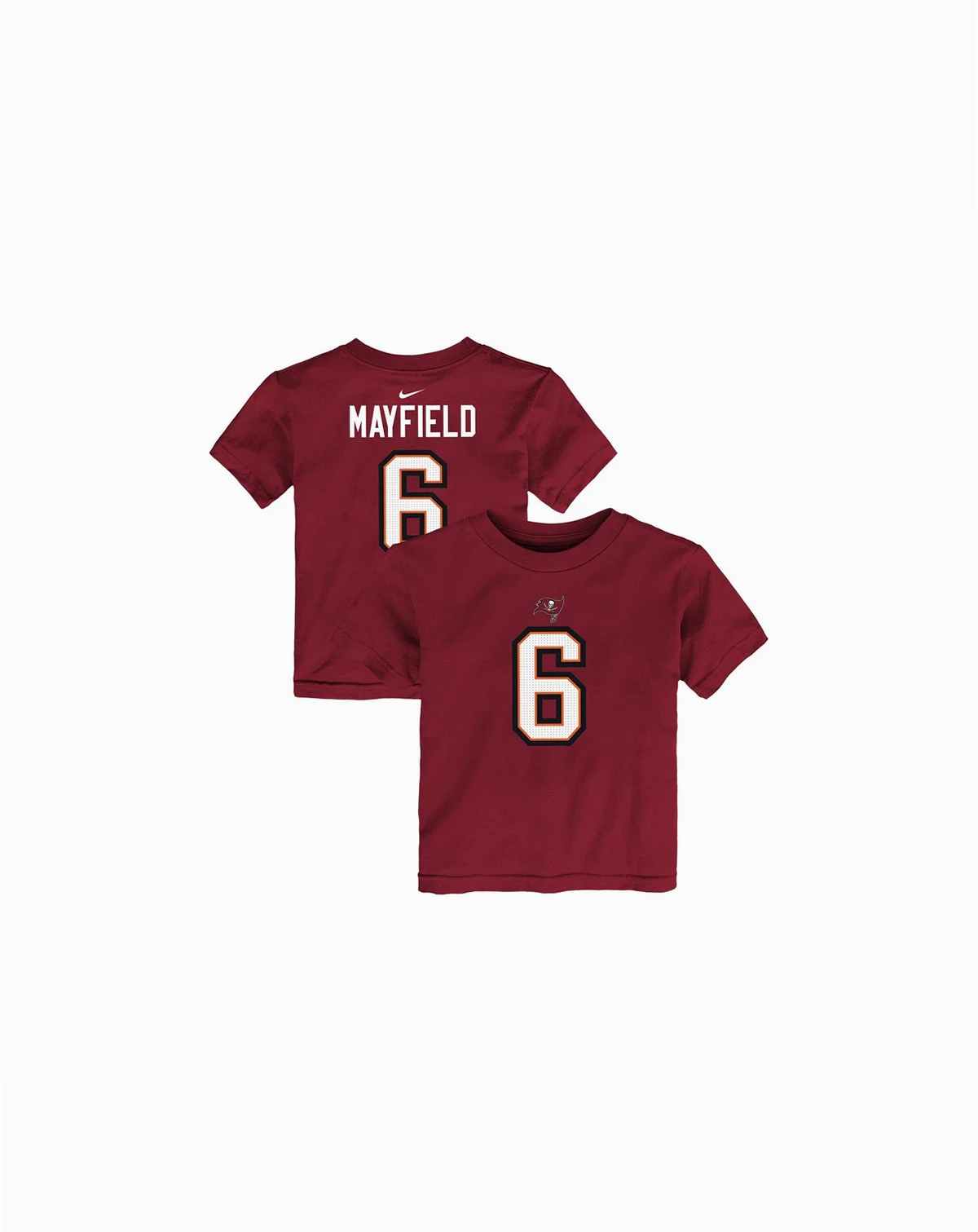 Toddler Baker Mayfield Red Tampa Bay Buccaneers Player Name Number T-Shirt