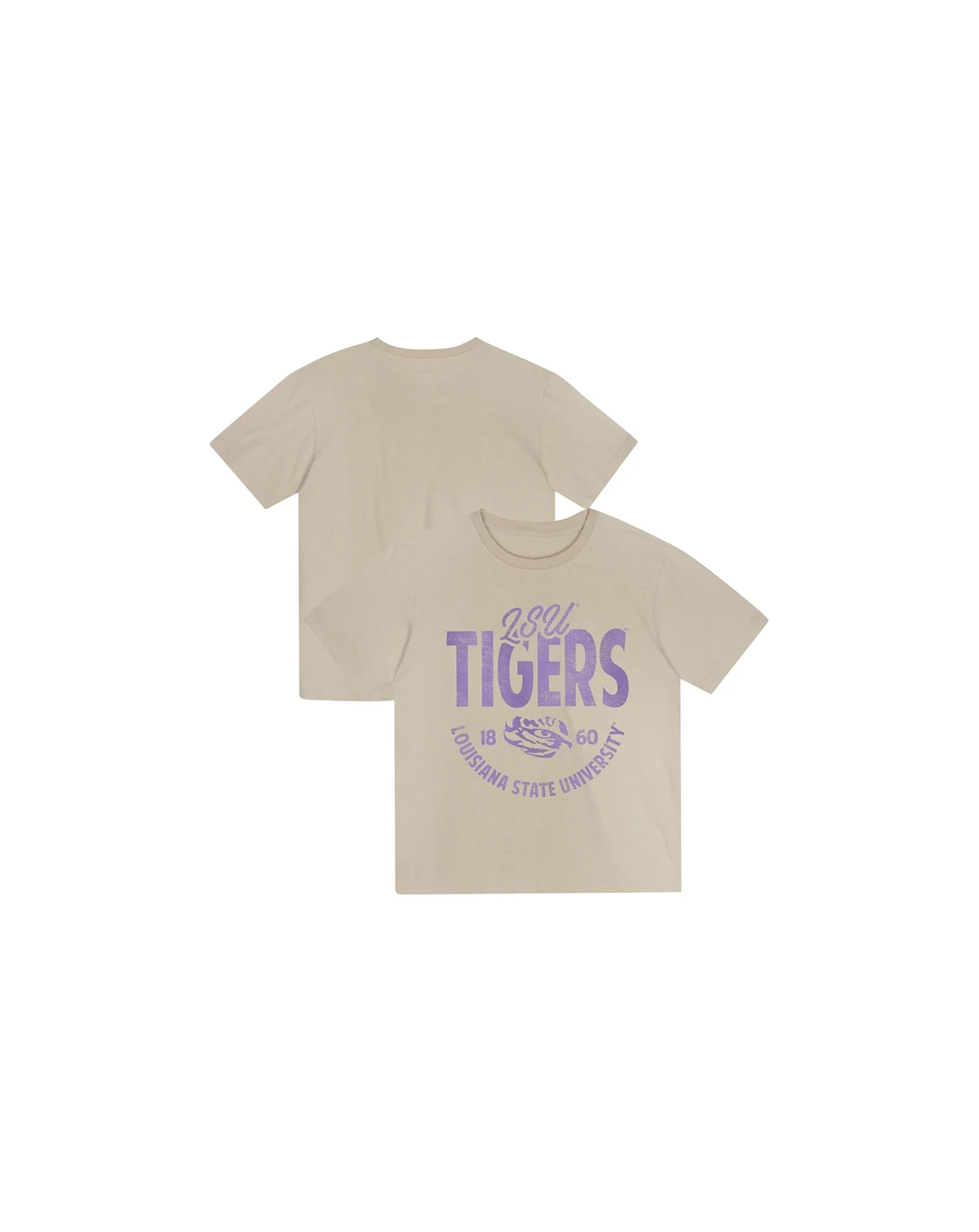 Toddler Tan LSU Tigers News Flash T-Shirt