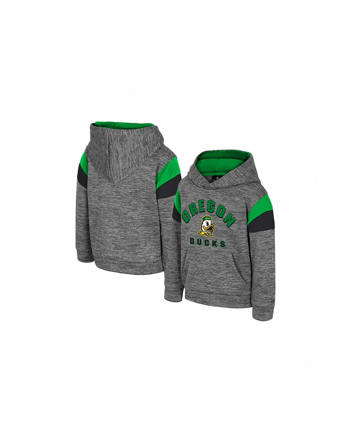 Toddler Gray Oregon Ducks Wizard City Hoodie