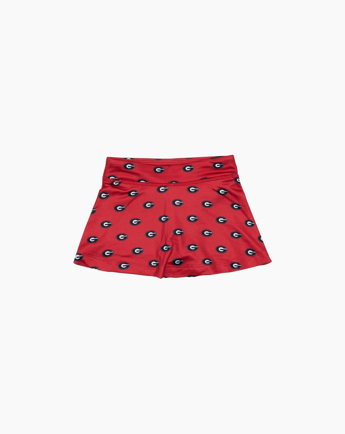 Girls Toddler Red Georgia Bulldogs All-Over Print Tennis Skort