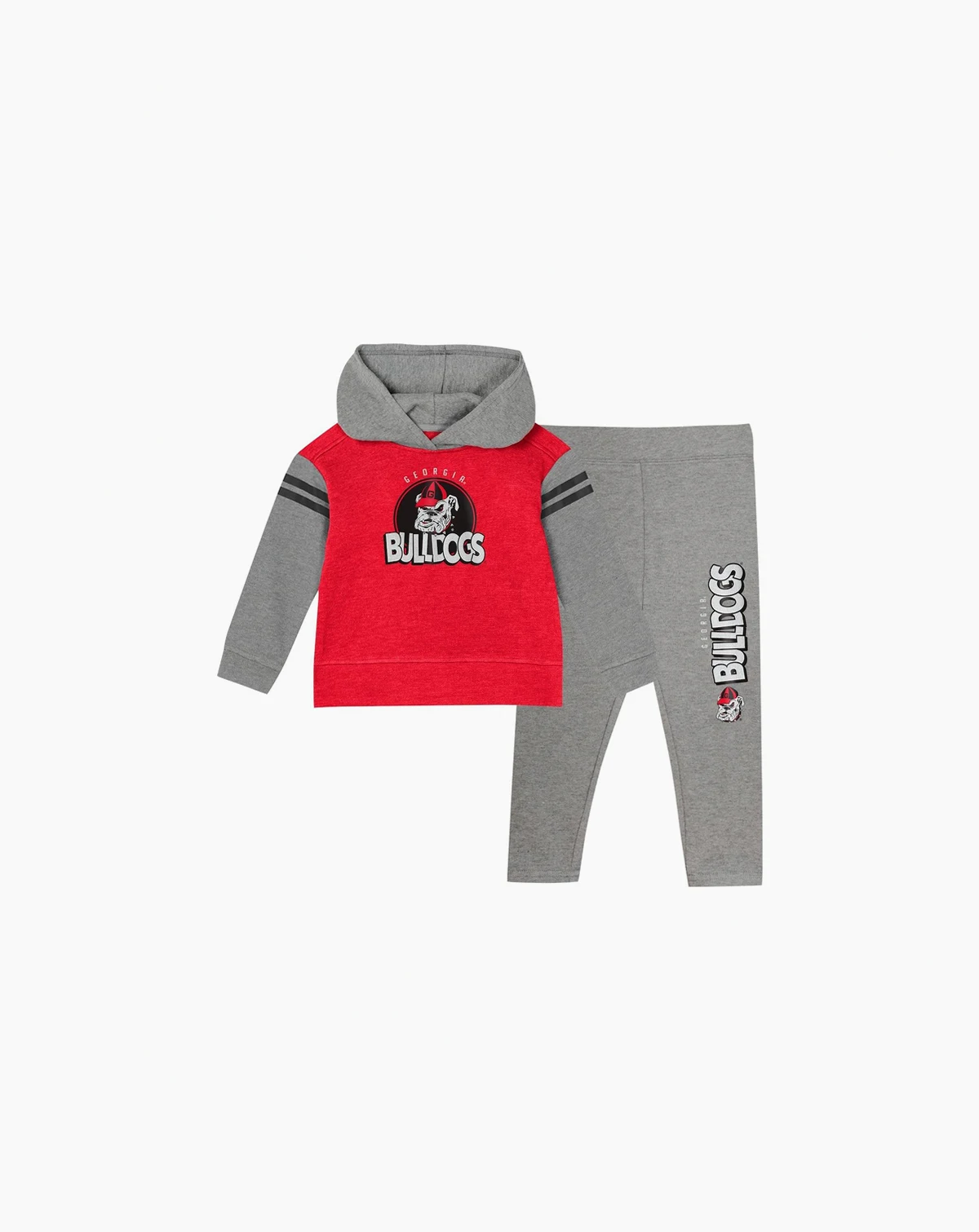 Girls Toddler 2-Piece Georgia Bulldogs Clubhouse Pullover Hoodie and Legging Set