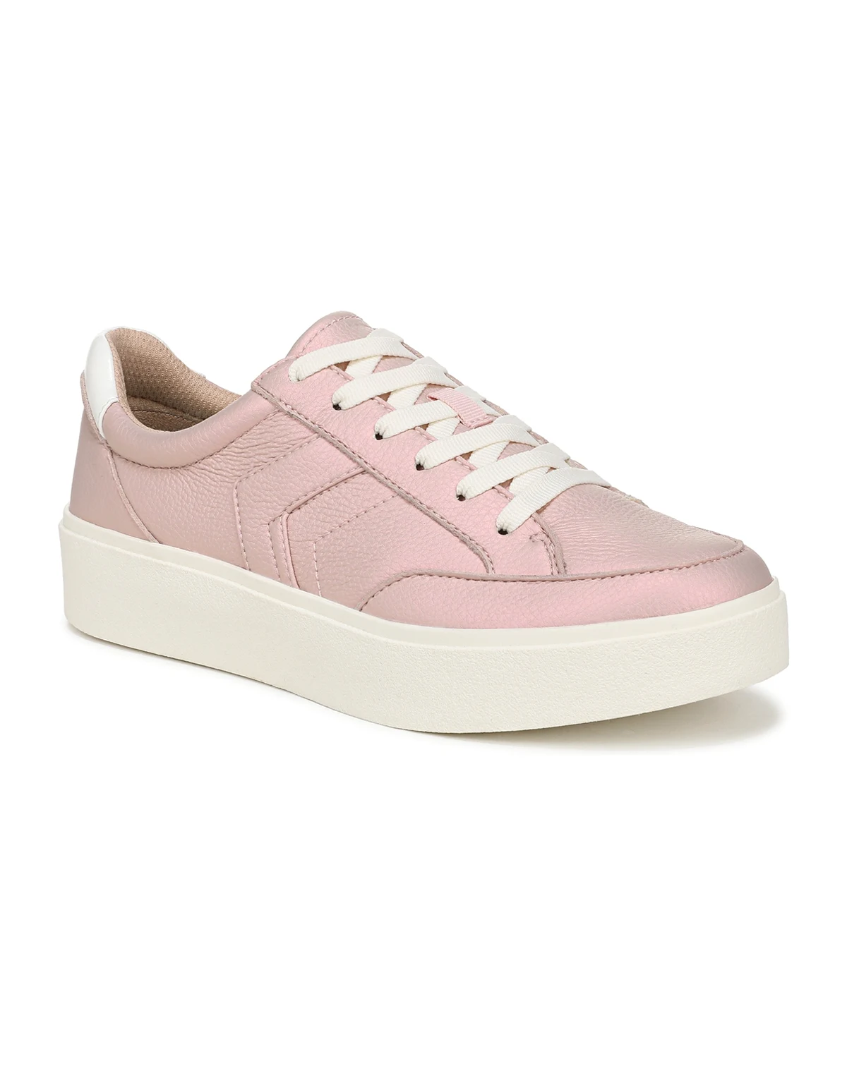 Women's Madison-Lace Closed Round Toe Lace Up Platform Sneakers