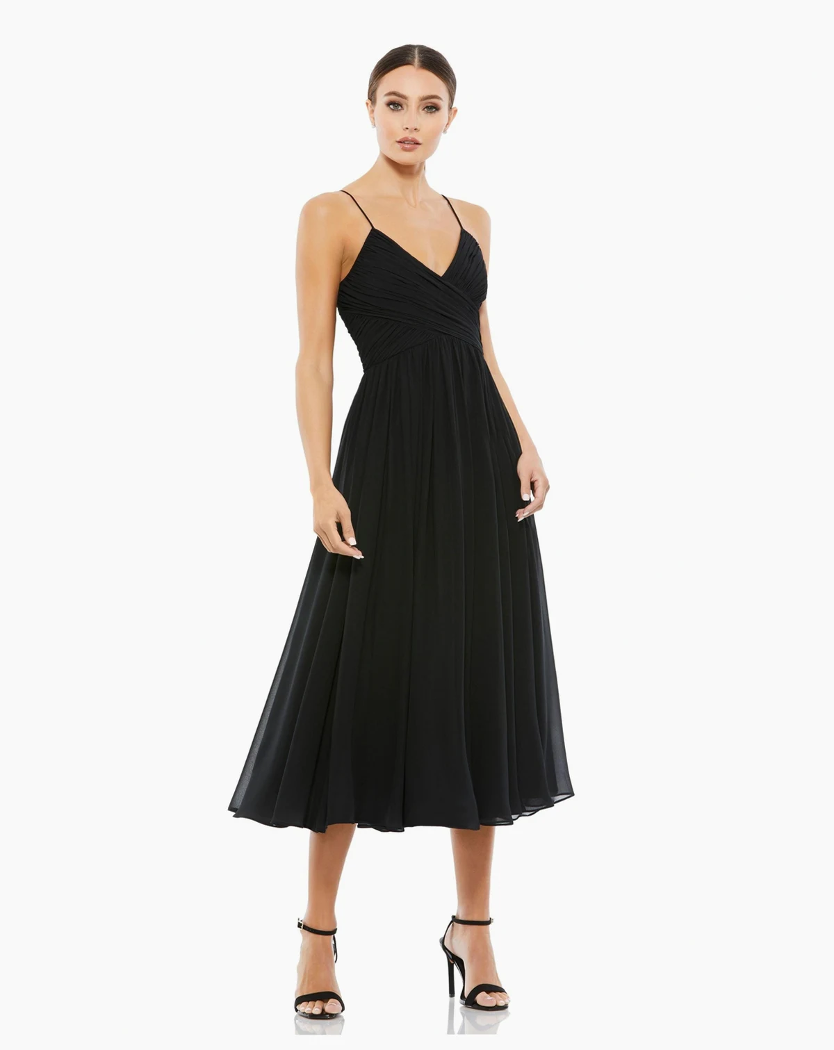 Women's Ieena Faux Wrap Sleeveless Flowy Dress