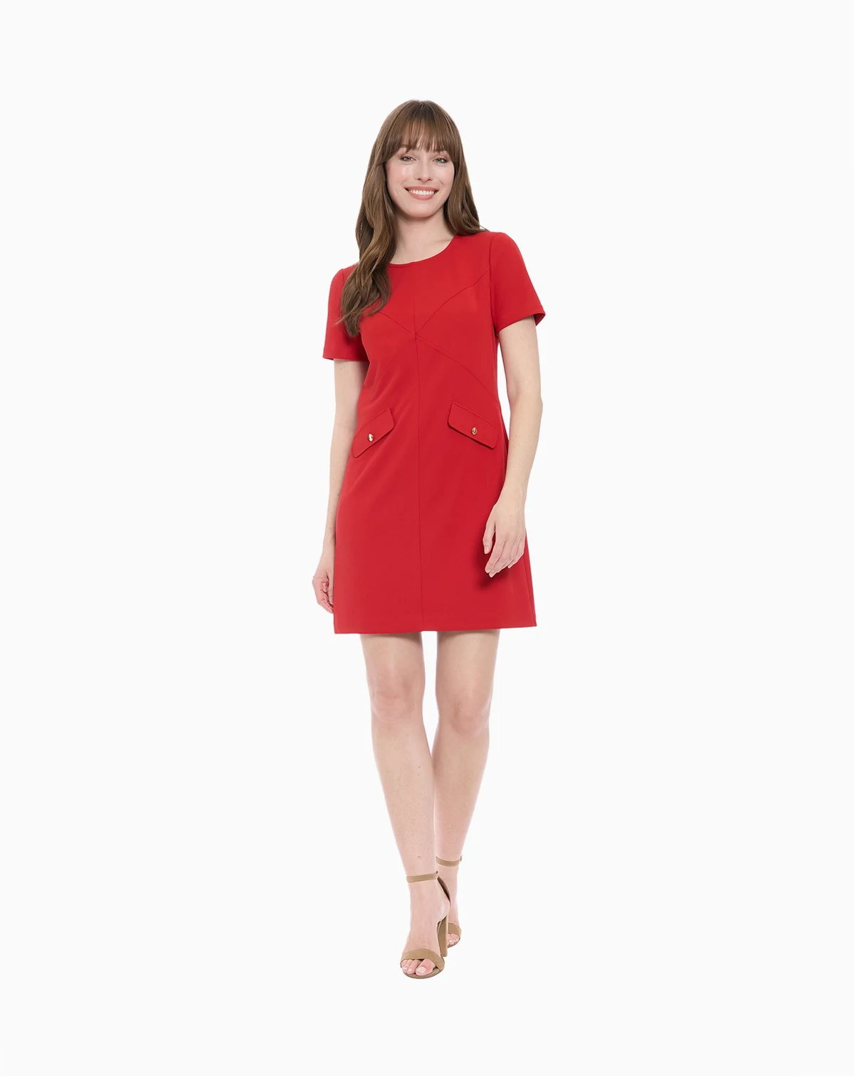 Women's Short-Sleeve Mini Dress