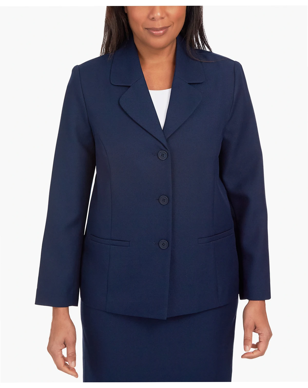 Women's Classic Fitted Blazer Jacket