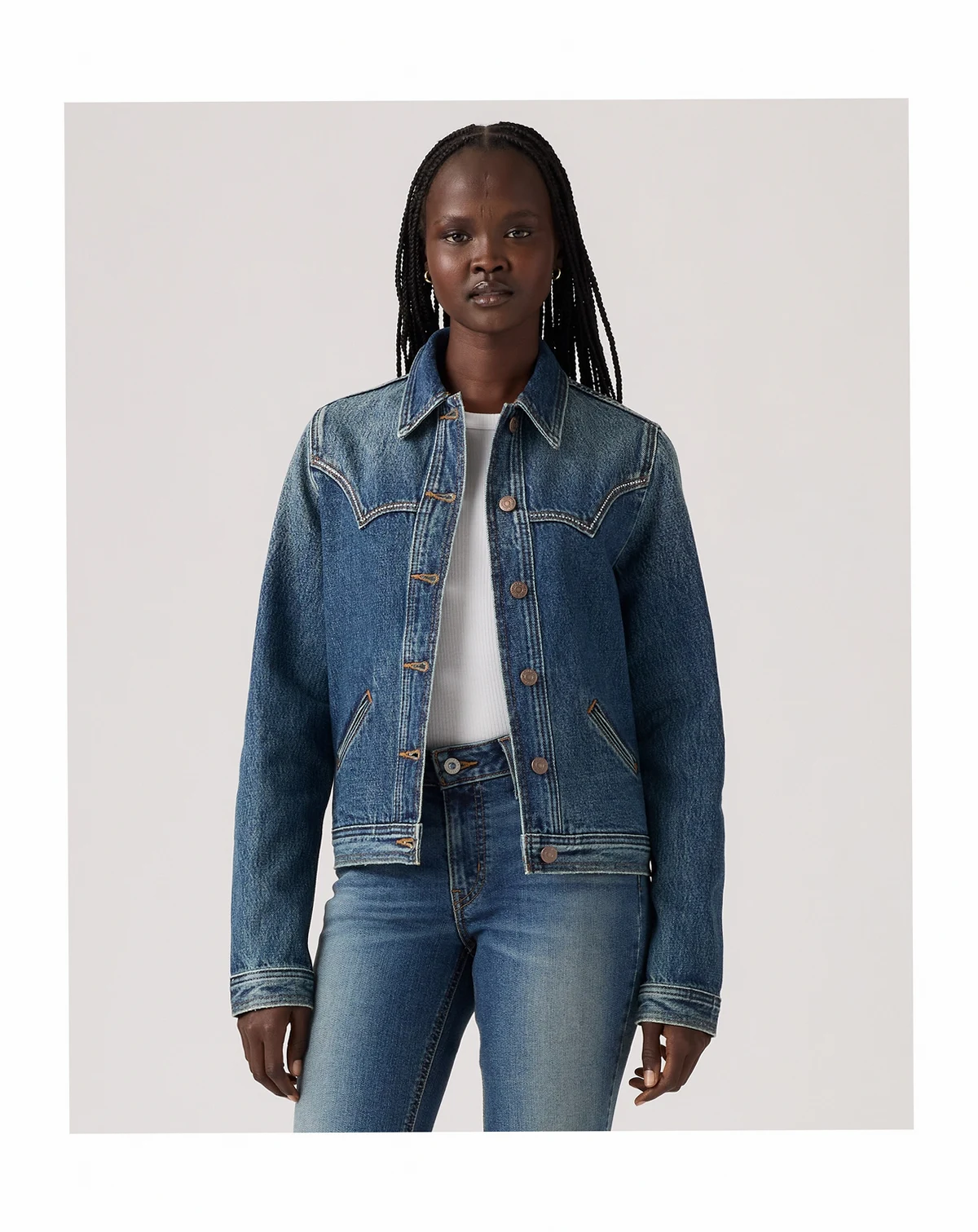 Women's Embellished Original Trucker Jacket