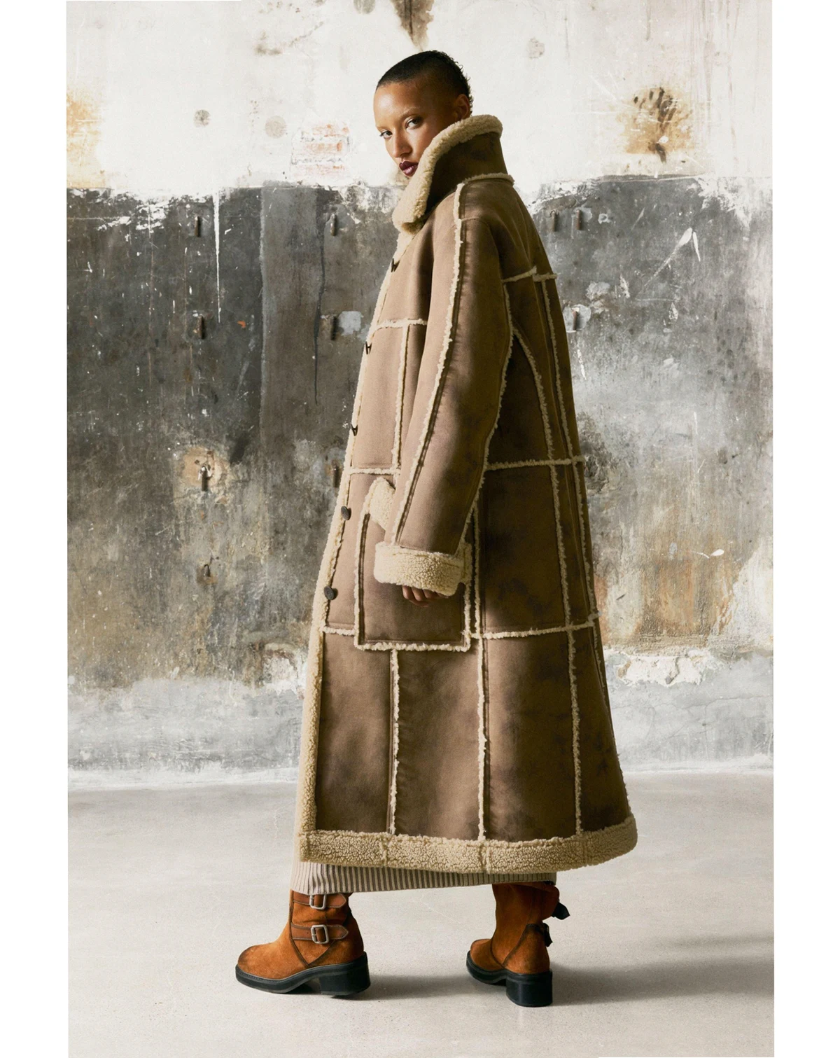 Women's Faux leather coat