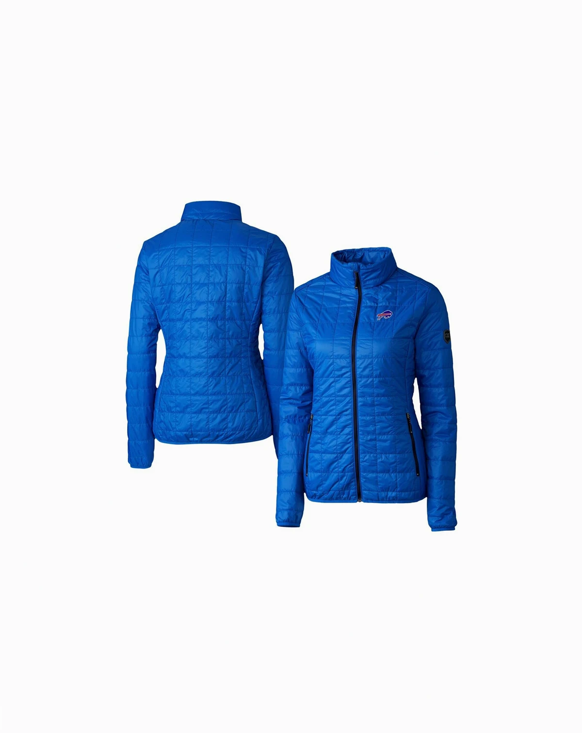 Women's Royal Buffalo Bills Rainier PrimaLoft Eco Insulated Full-Zip Puffer Jacket