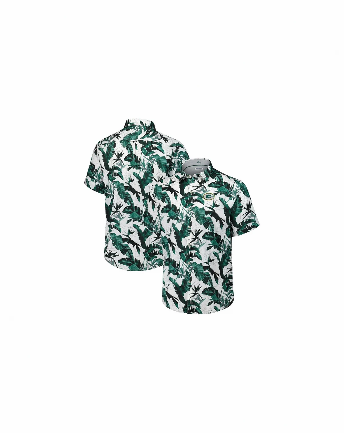 Men's Green Bay Packers Sunnyvale Blooms Camp Button-Up Shirt