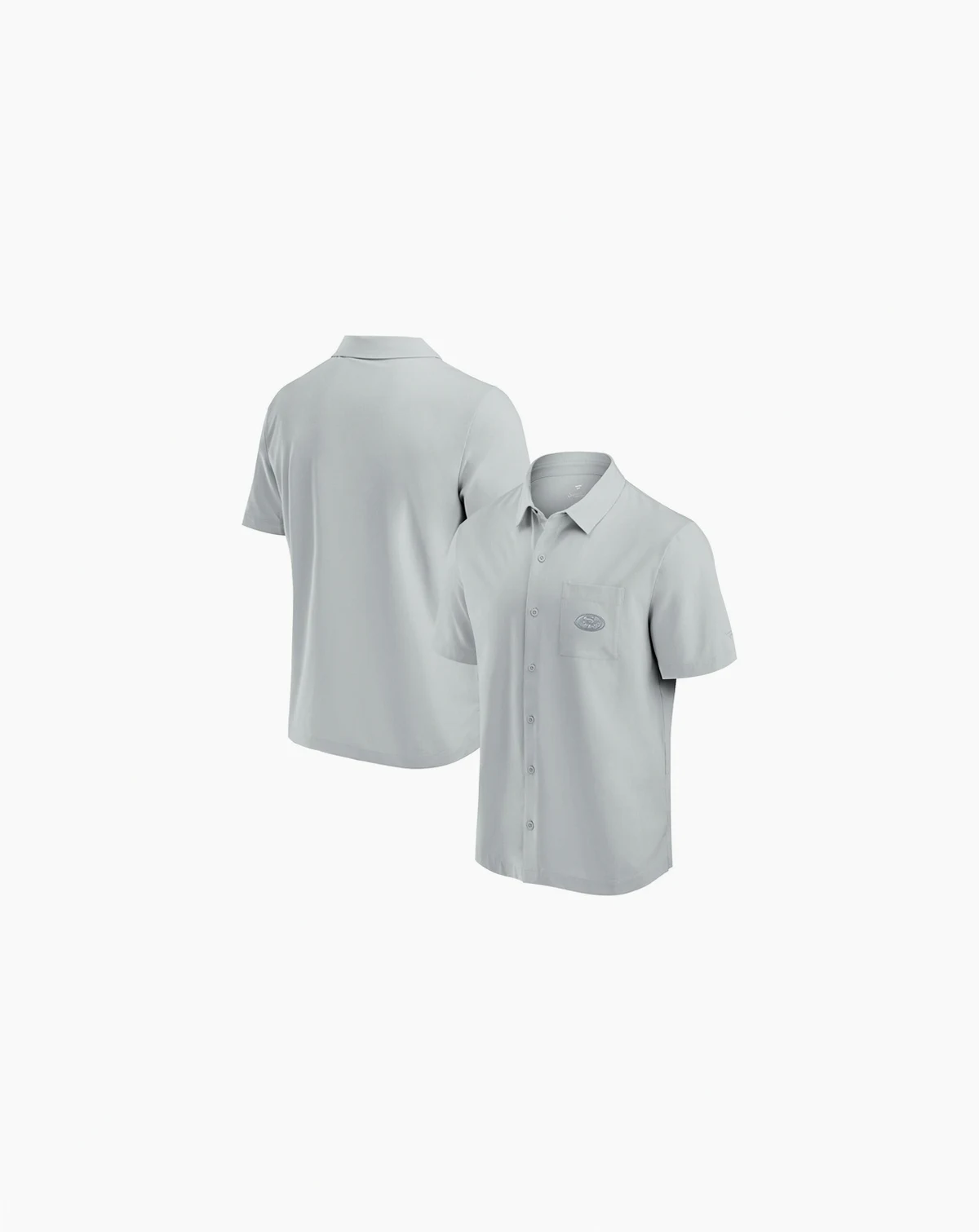 Men's Gray San Francisco 49ers Front Office Button-Up Shirt