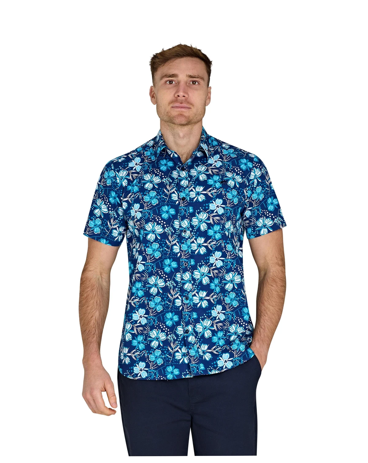 Short Sleeve Blossom Shirt