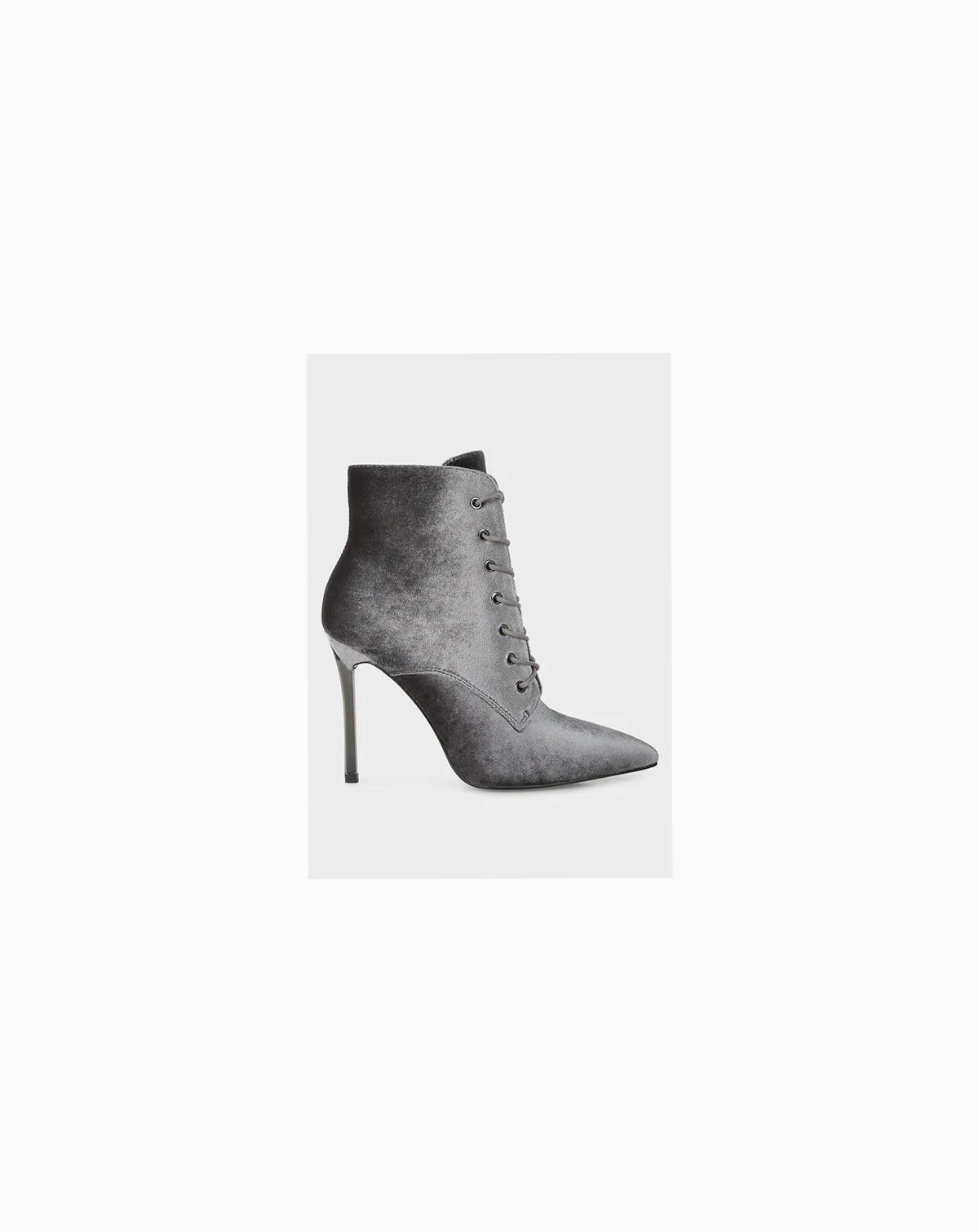 Womens bornsta velvet high heeled velvet boots