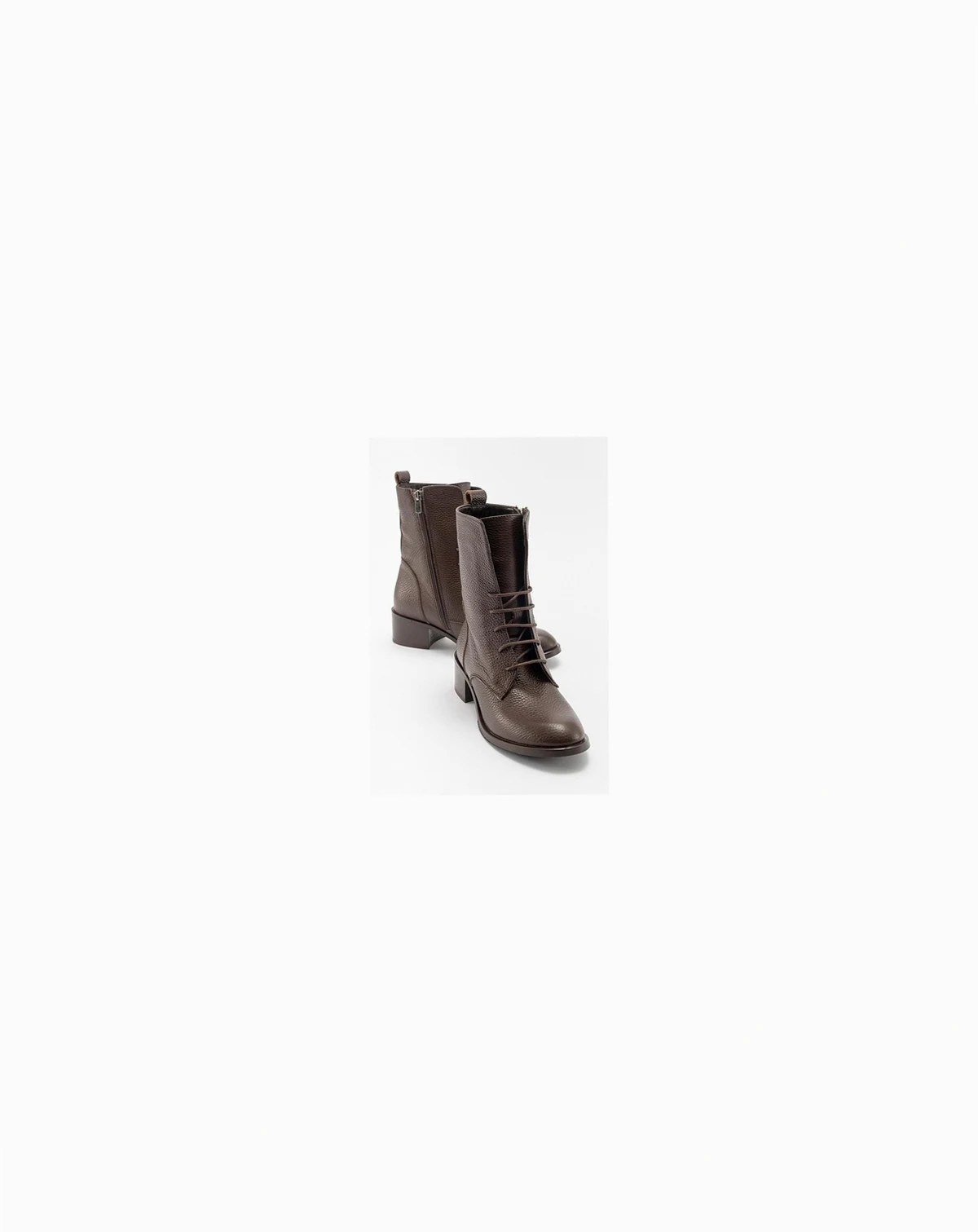 Lana Leather Block Heel Boot (Women)