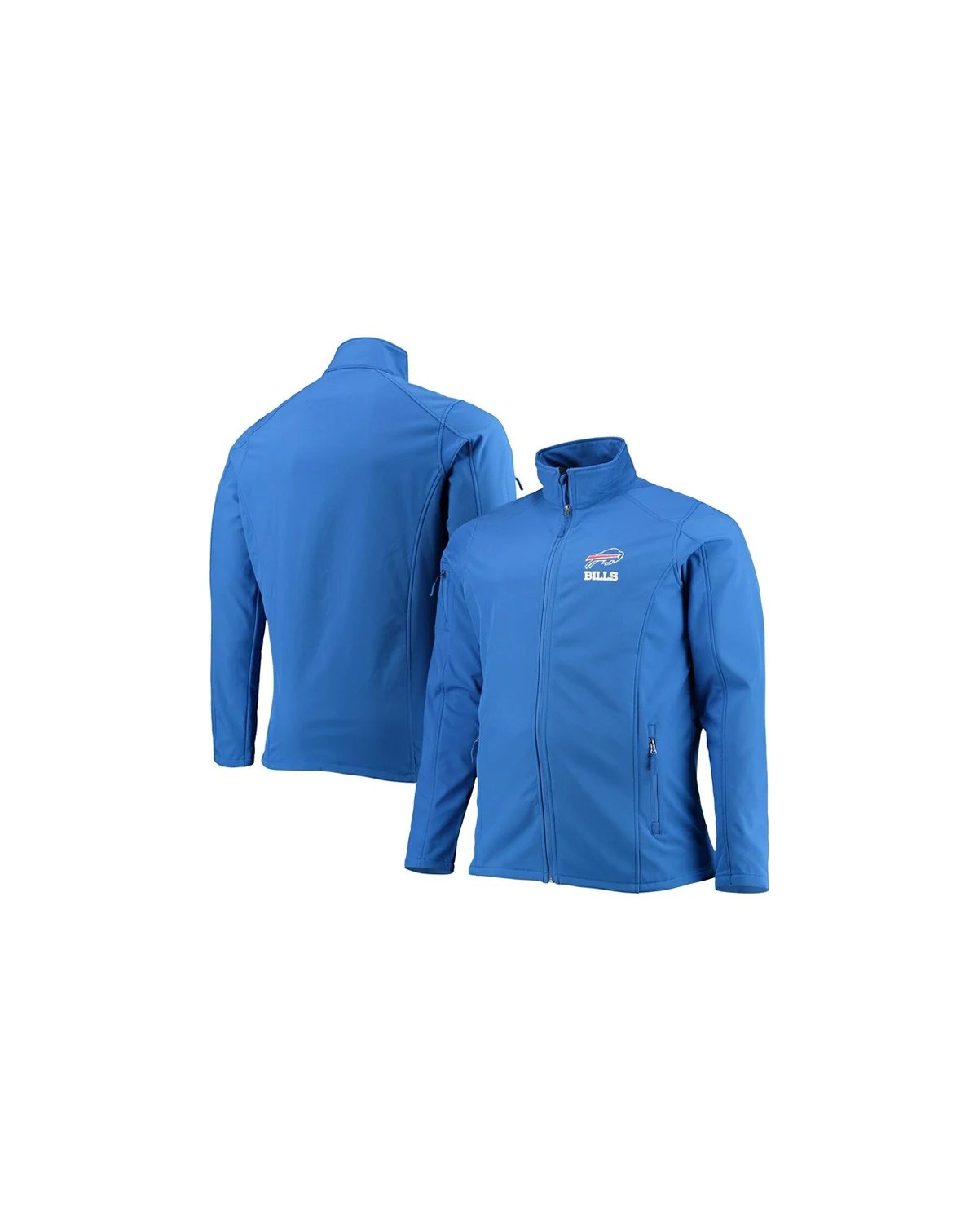 Men's Royal Buffalo Bills Big and Tall Sonoma Softshell Full-Zip Jacket