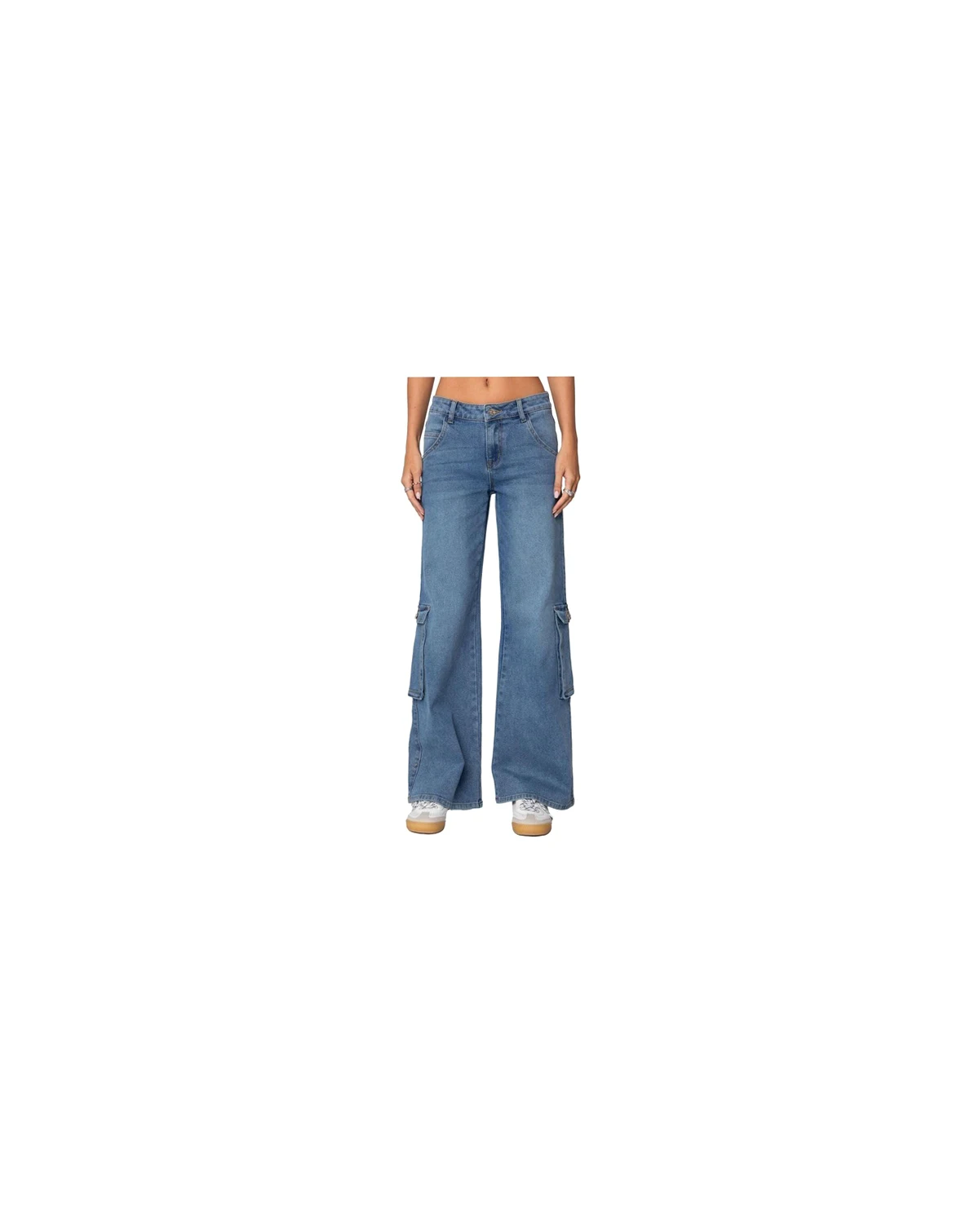 Women's Lunar Low Rise Cargo Jeans