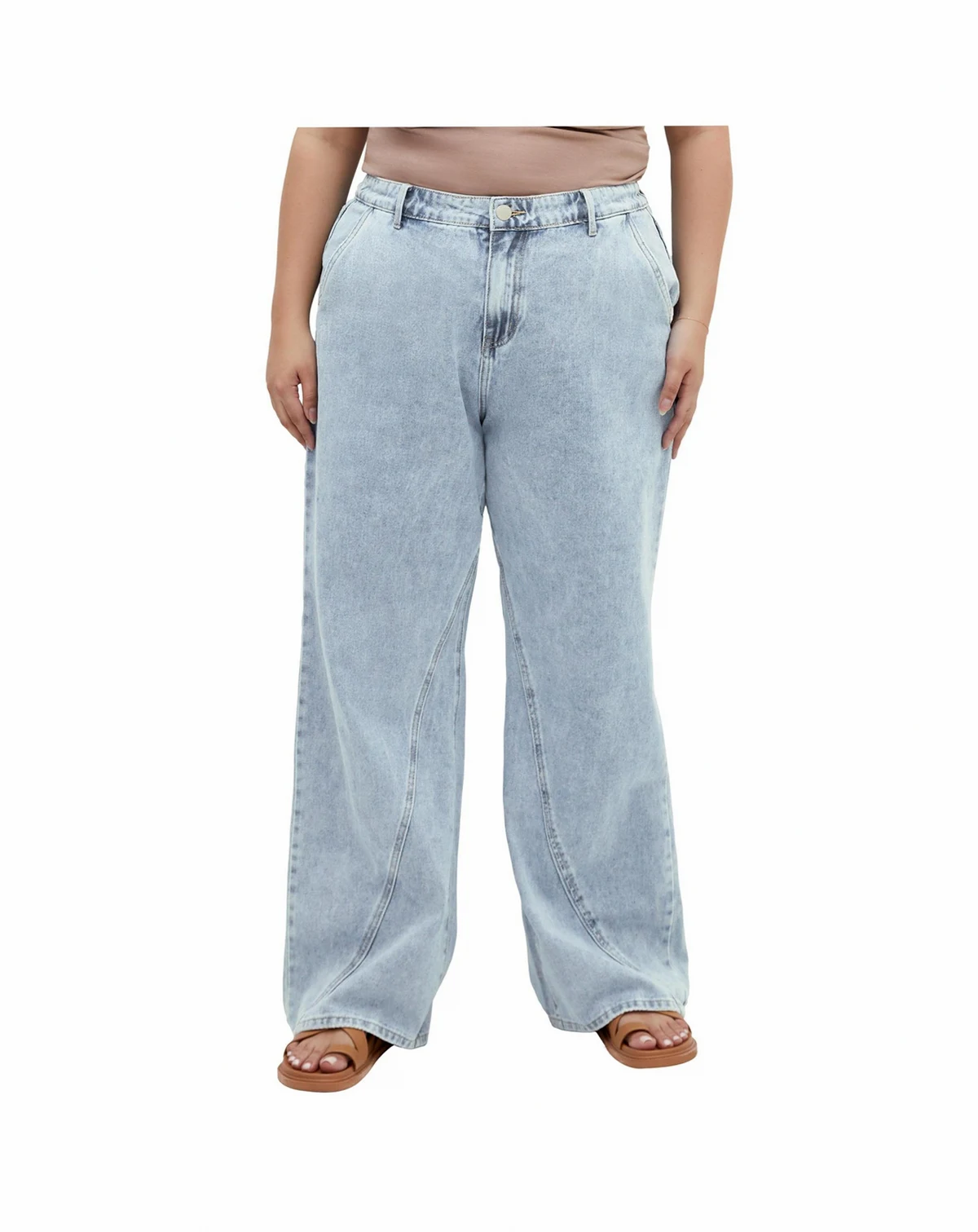 Plus Size Harley Kyla Wide Leg Jean