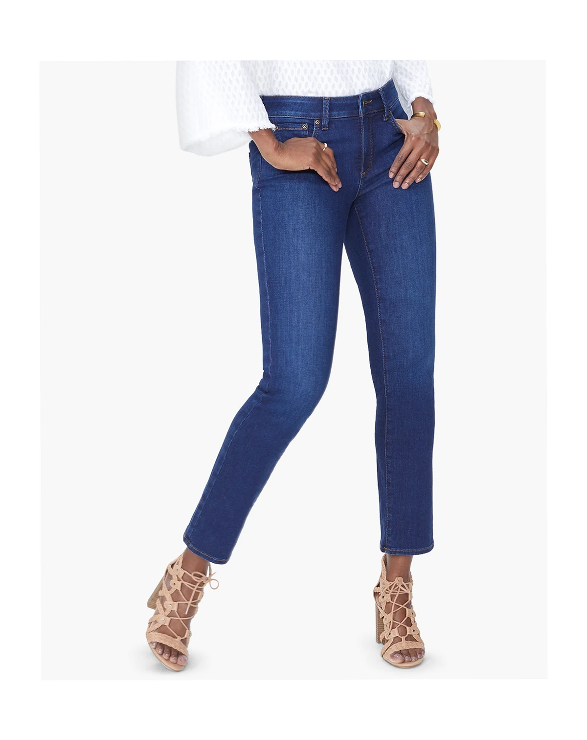 Petite Sheri Tummy-Control Slim Jeans