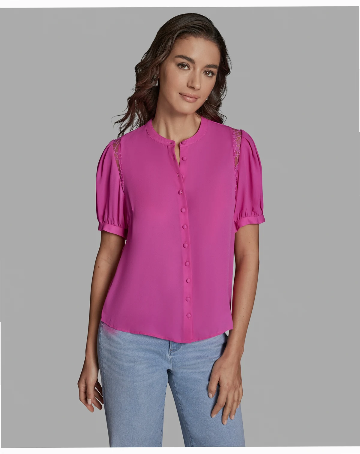 Women's Button Front Top
