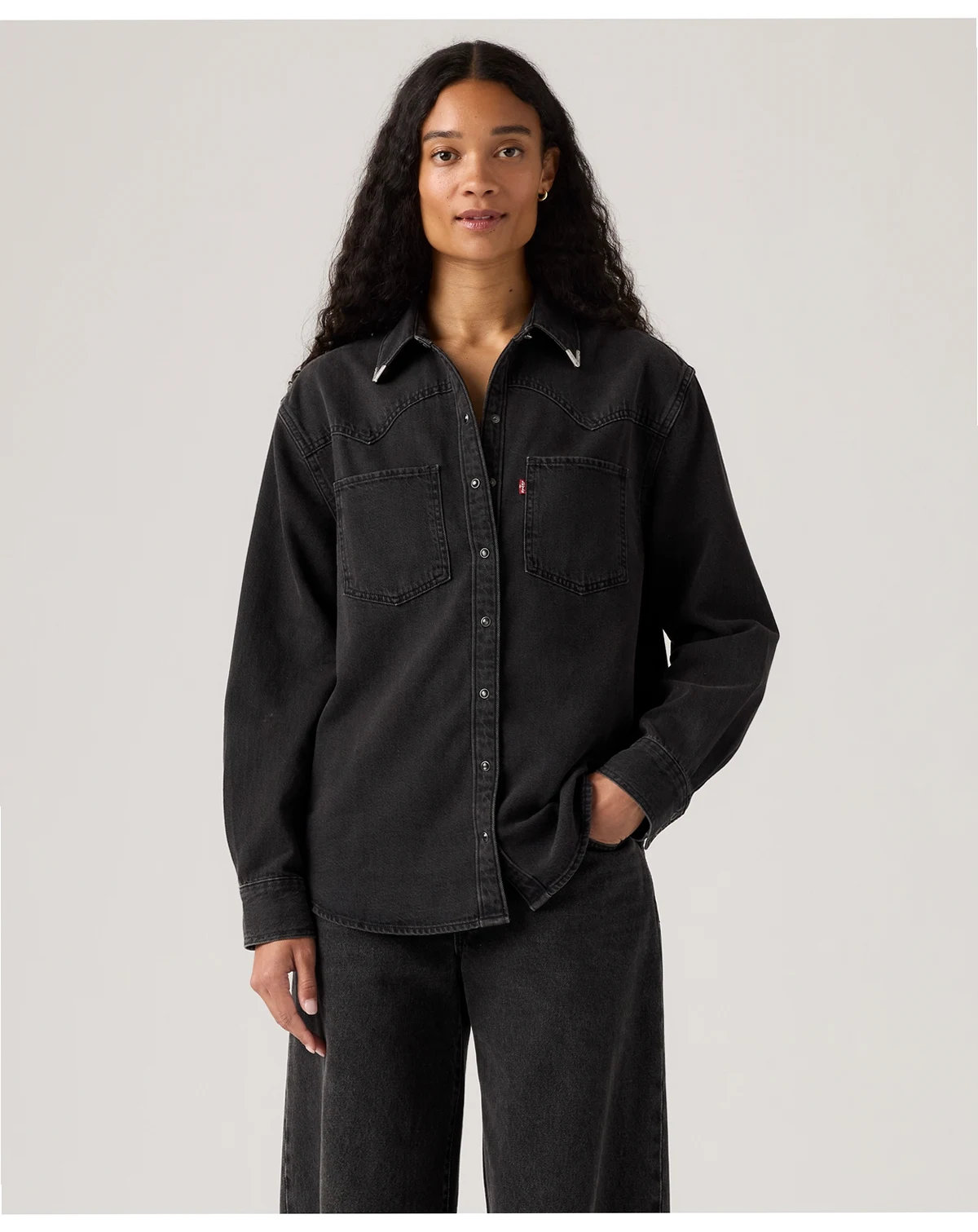 Premium Women's Teodora Western Long Sleeve Shirt