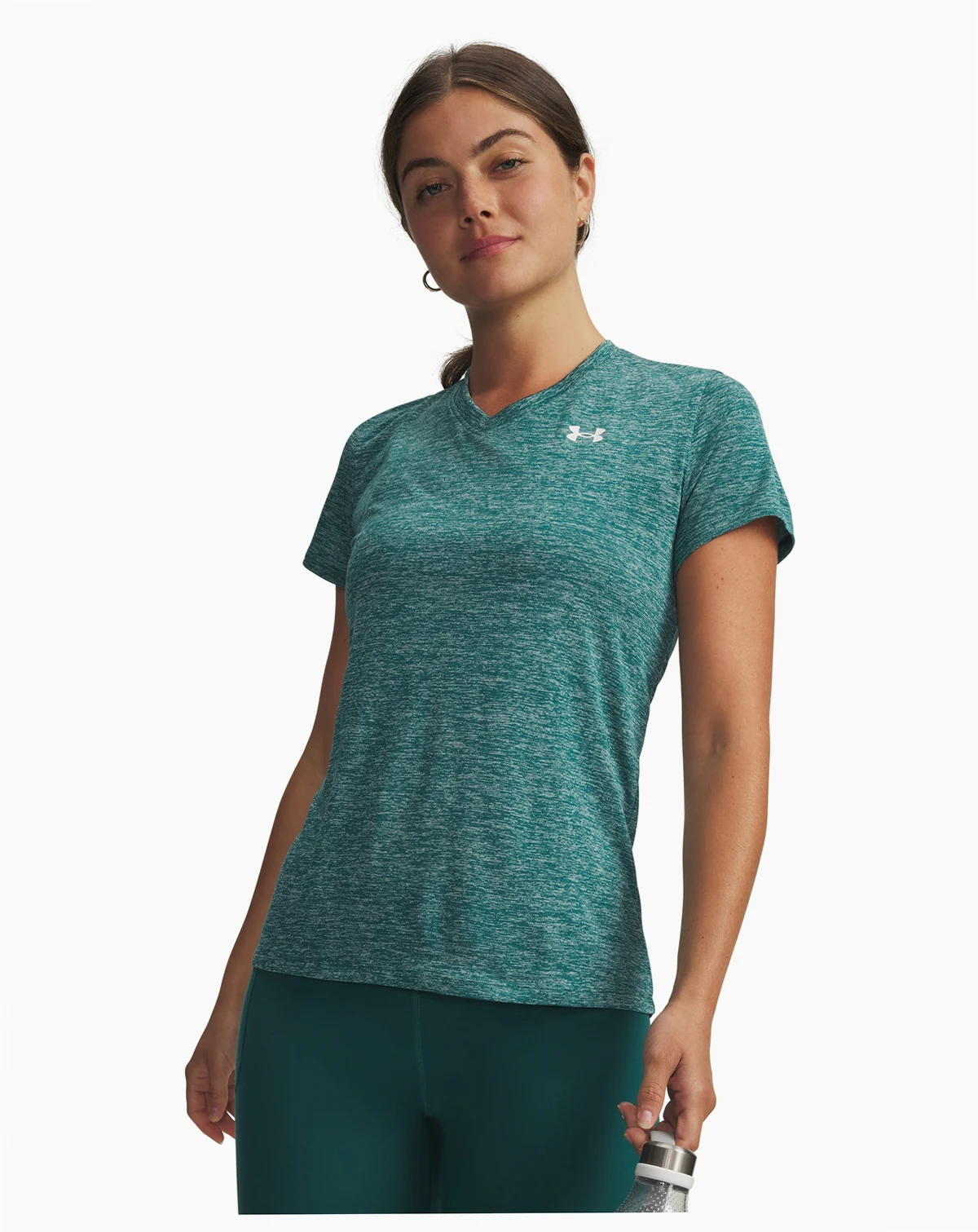 Women's Twist Tech V-Neck Short-Sleeve Top