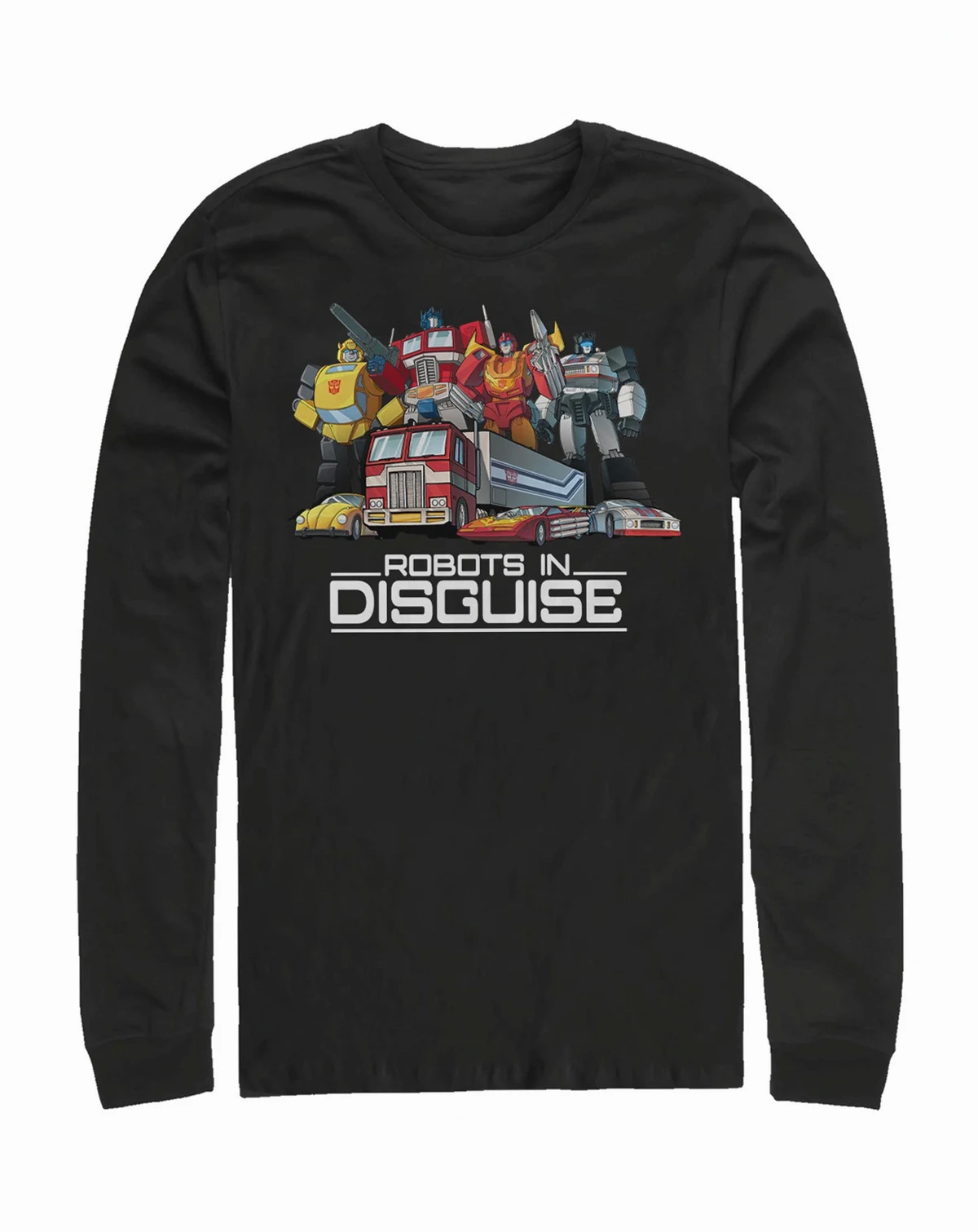 Men's Transformer Robots in Disguise Long Sleeve T-shirt