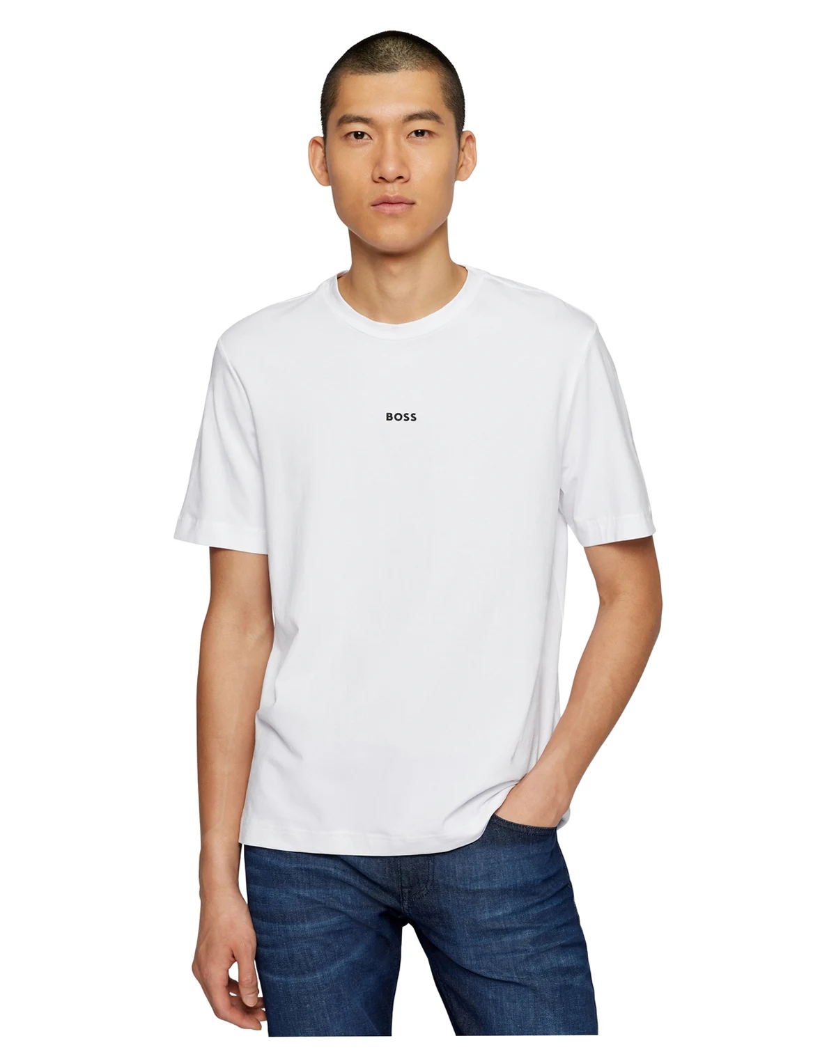 Men's Logo Print Relaxed-Fit T-Shirt
